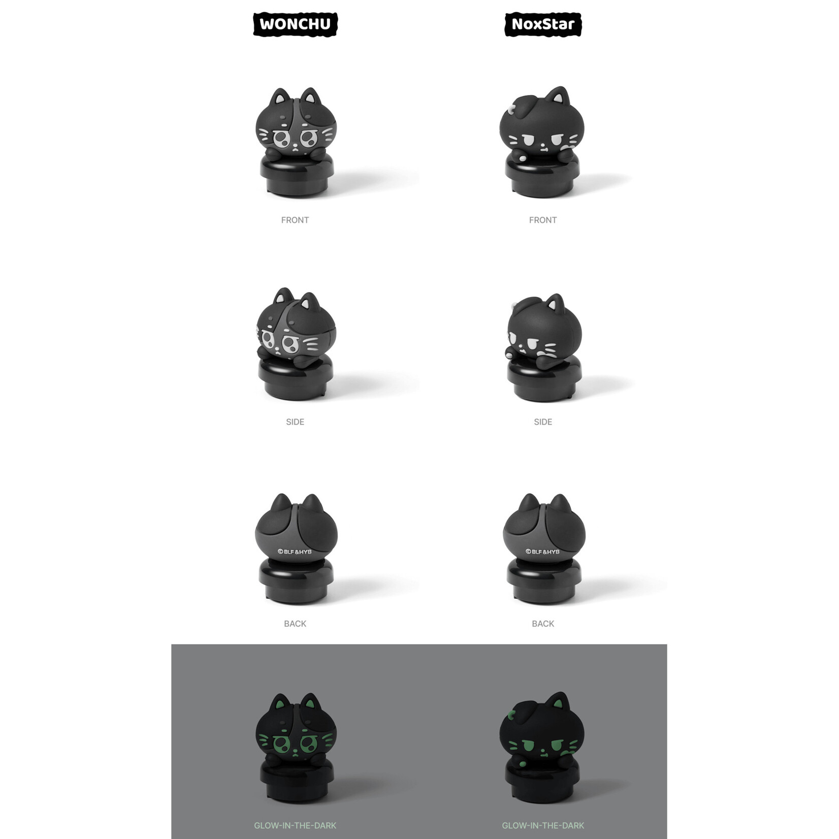 Enhypen ENHYPEN - [SPOOKY ENCHIN] MD : Official Light Stick Deco Figure