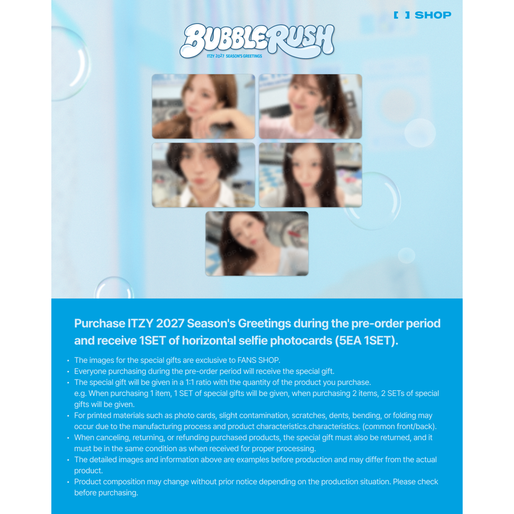 Itzy ITZY - 2027 Season's Greetings [BUBBLERUSH]