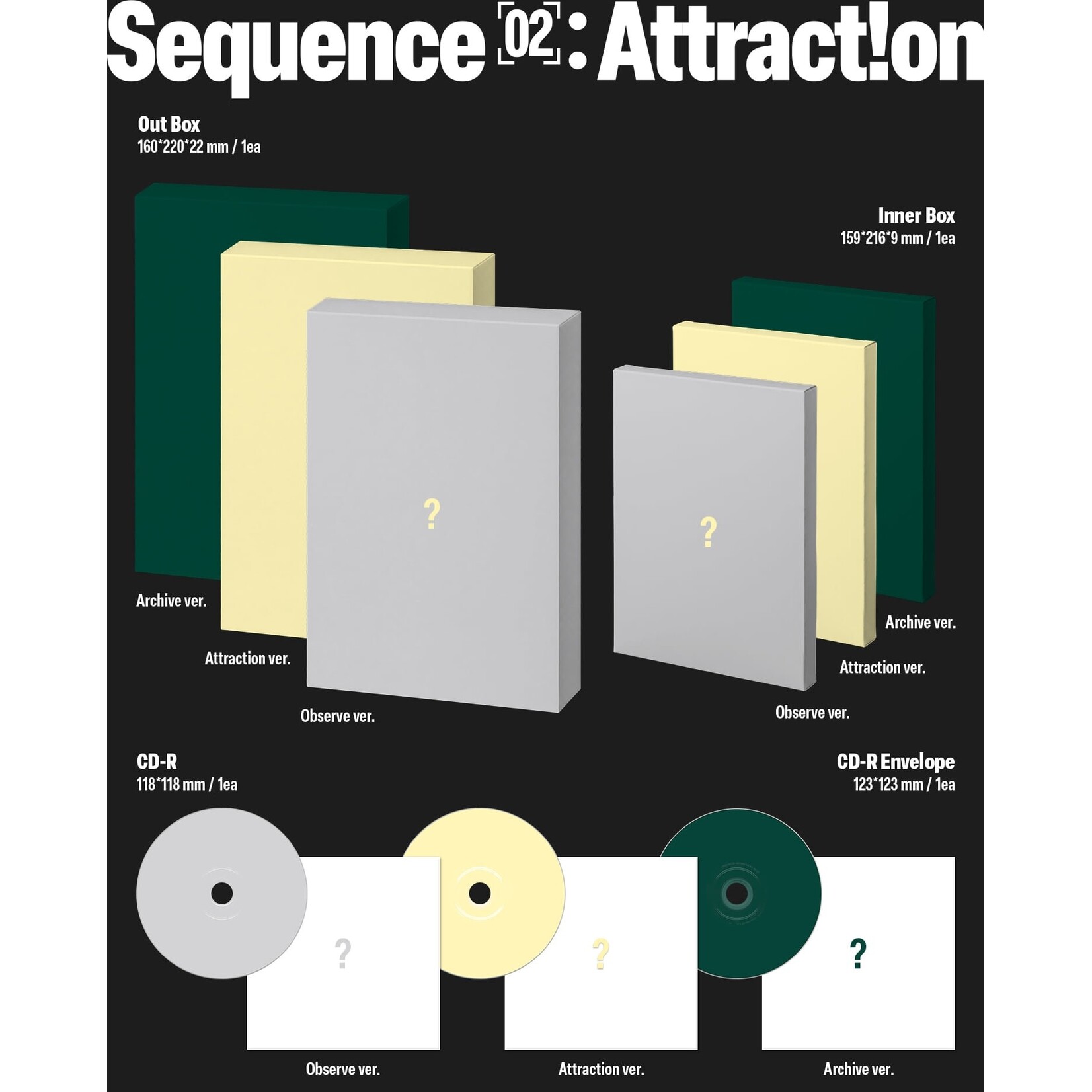 AND2BLE AND2BLE - 2nd Mini Album [Sequence 02: Attraction] (Photobook Ver.)