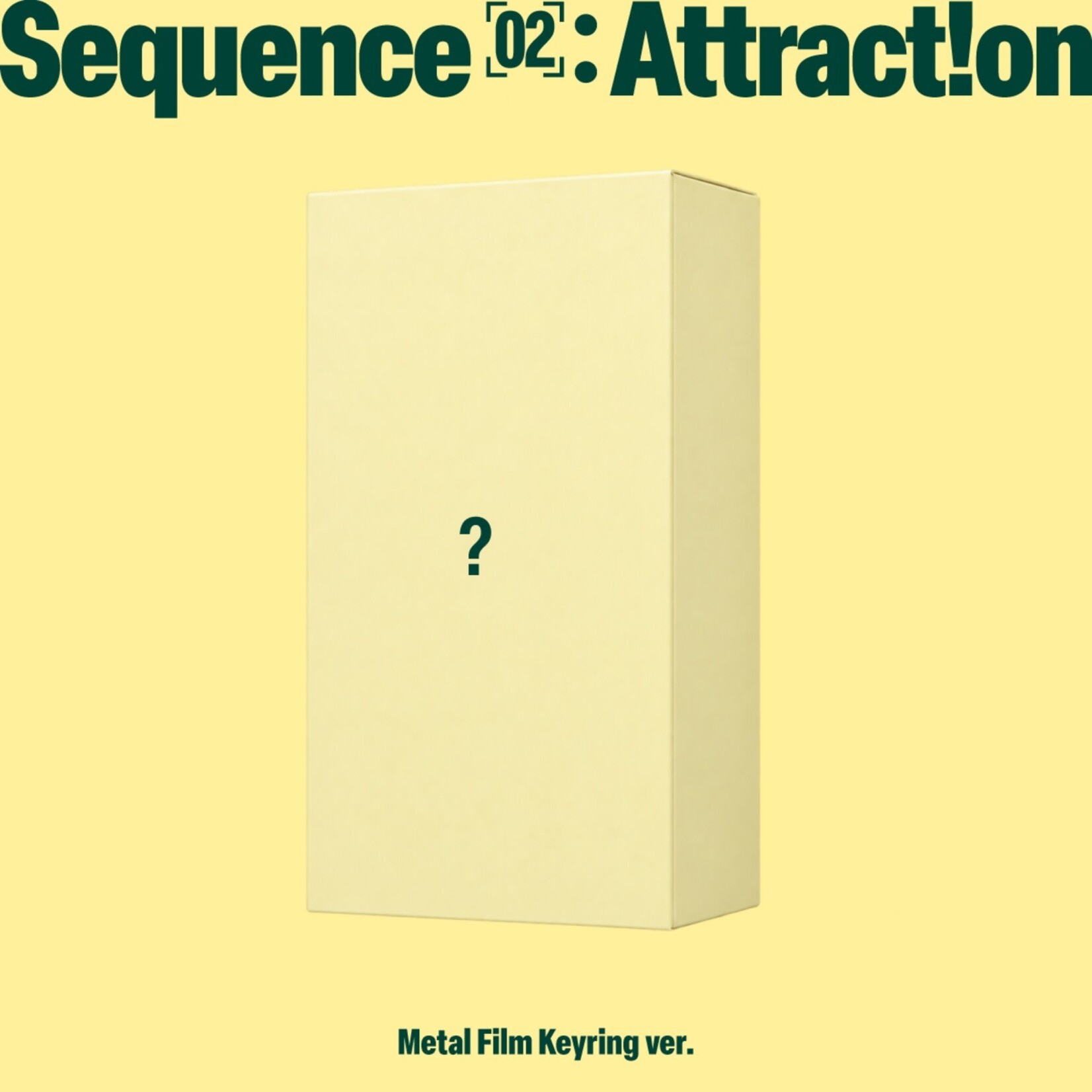 AND2BLE AND2BLE - 2nd Mini Album [Sequence 02: Attraction] (Metal Film Keyring ver.)