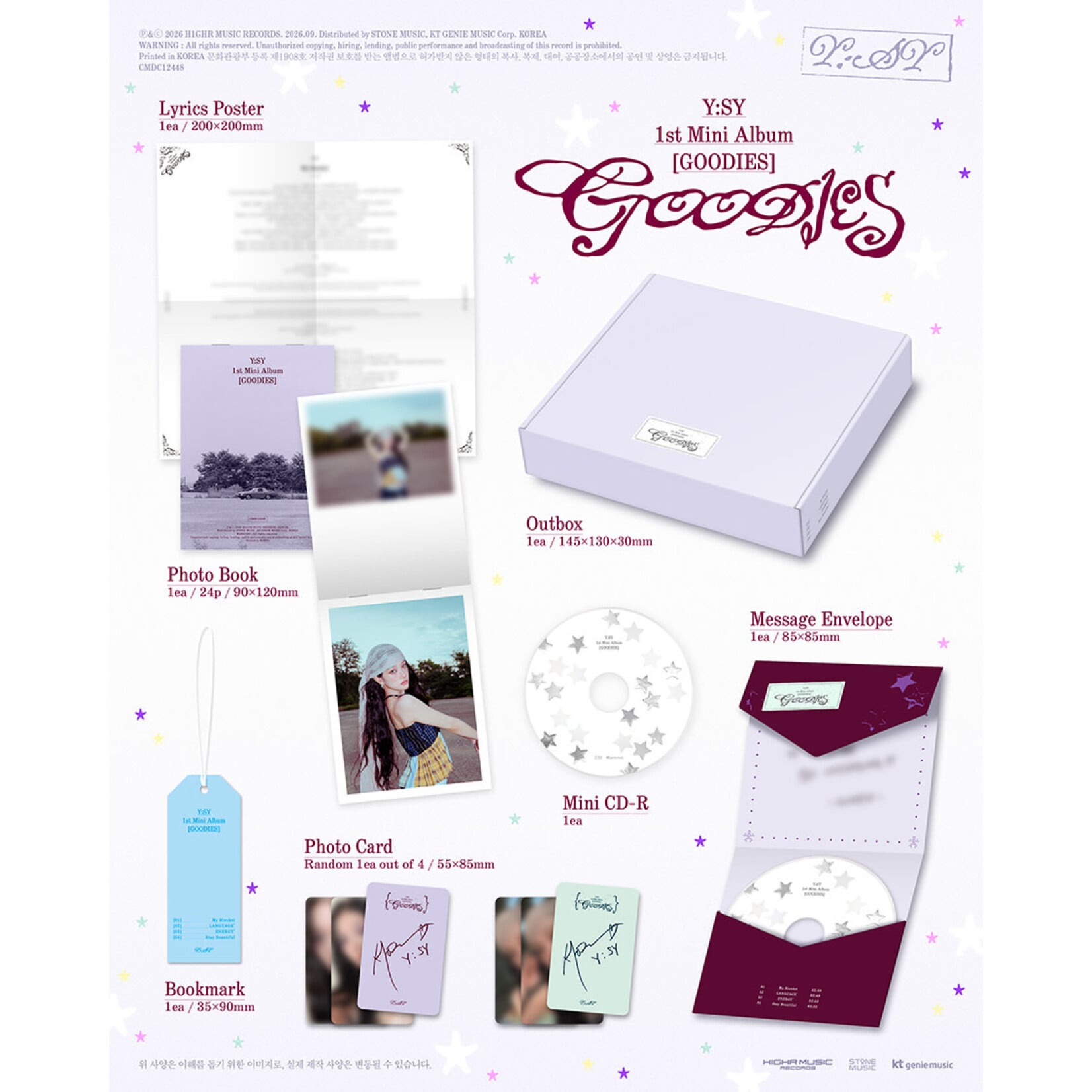 Fromis_9 Y:SY - 1st Mini Album [GOODIES]