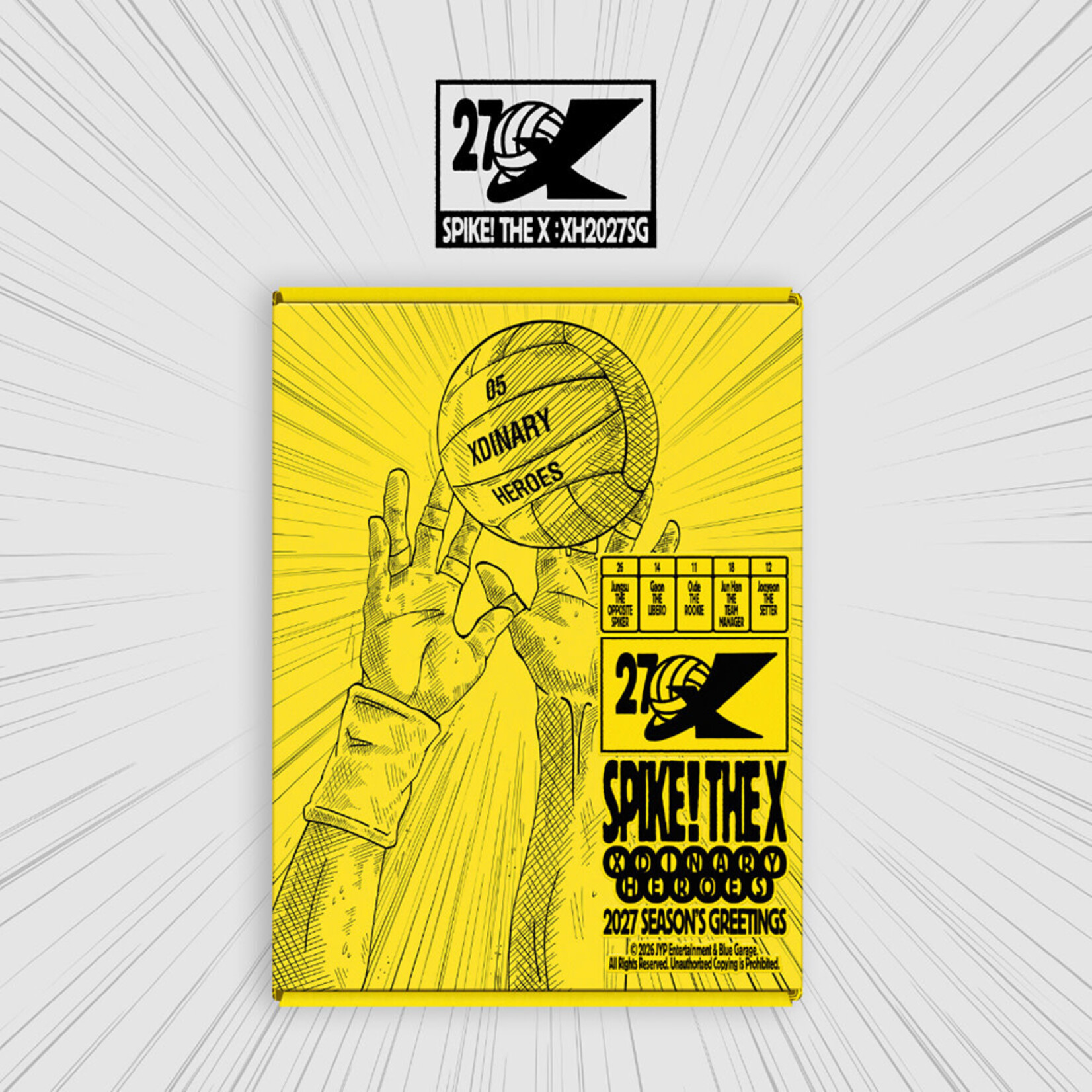 Xdinary Heroes Xdinary Heroes - 2027 Season's Greetings [SPIKE! THE X]