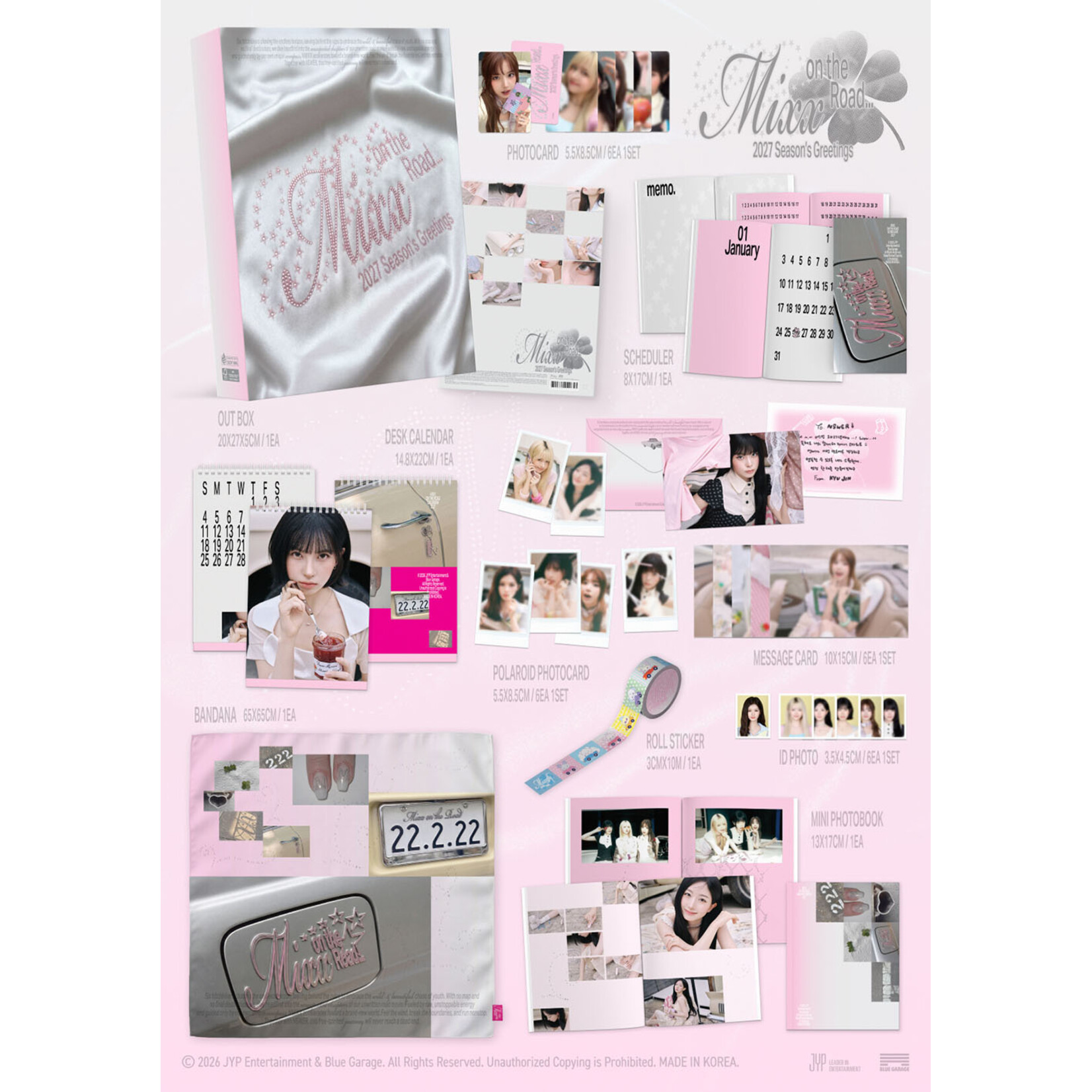 NMIXX NMIXX - 2027 Season's Greetings [MIXX ON THE ROAD]