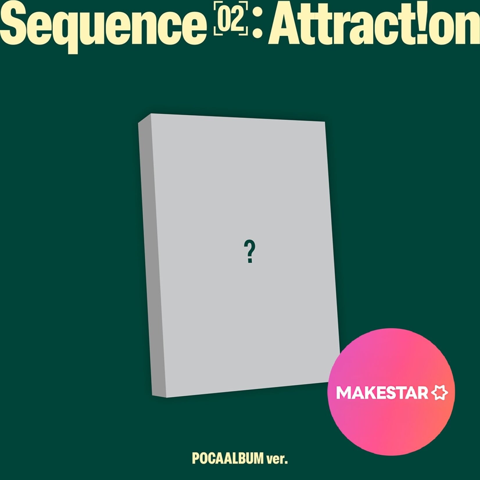 AND2BLE AND2BLE - 2nd Mini Album [Sequence 02: Attraction] (POCAALBUM ver.) + Random Photocard (MAKESTAR)
