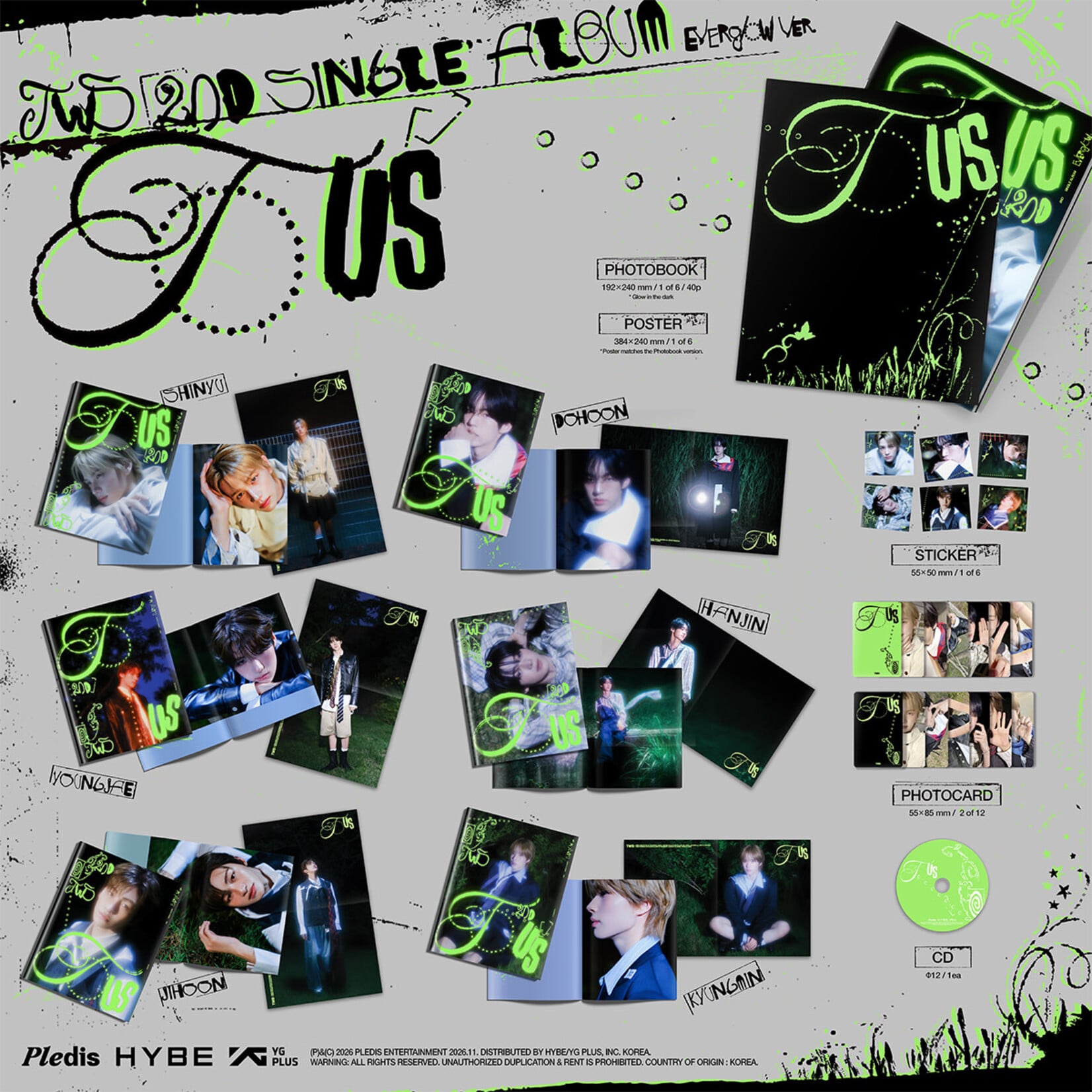 TWS TWS - 2nd Single Album [TO US] (Everglow Ver.)