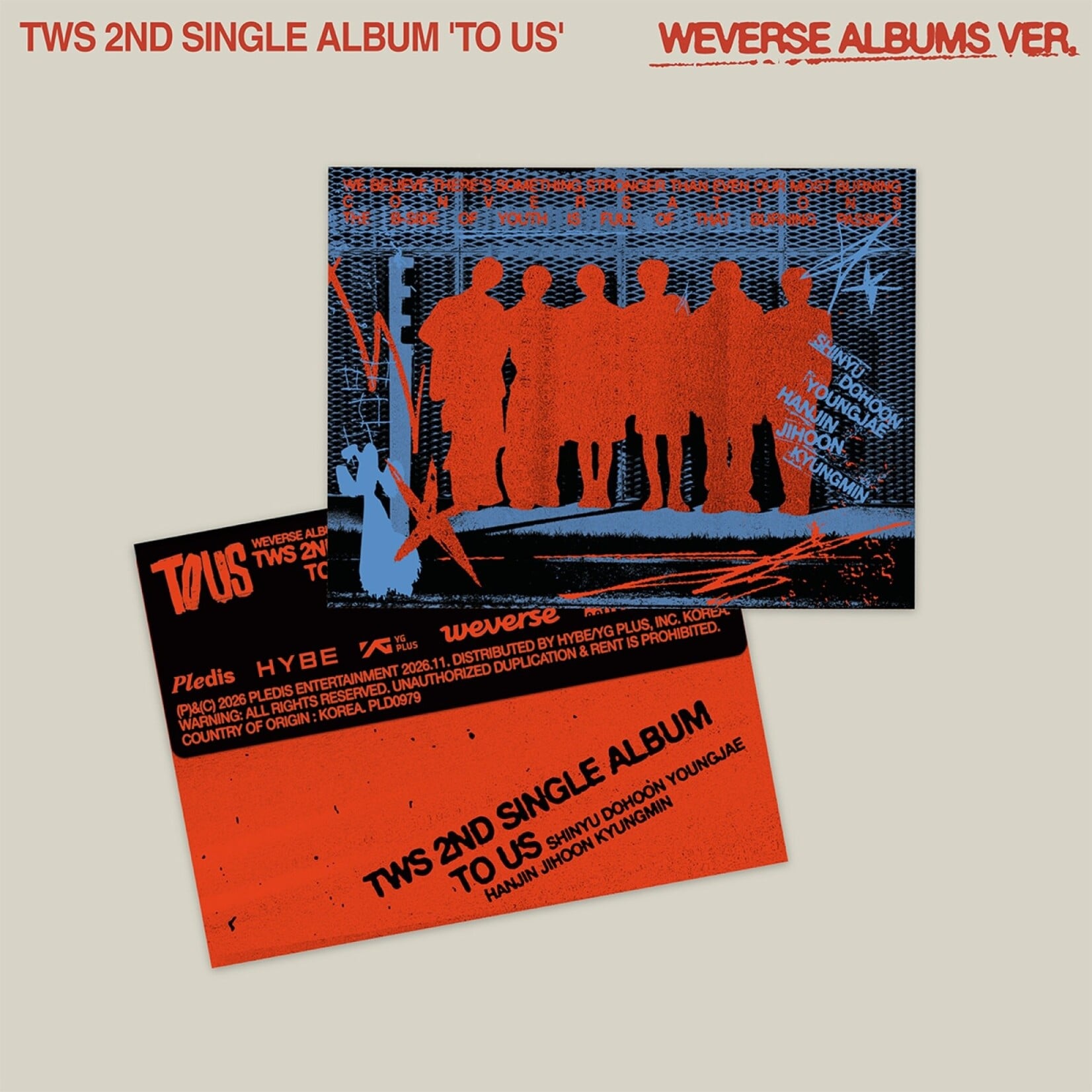 TWS TWS - 2nd Single Album [TO US] (Weverse Albums ver.)