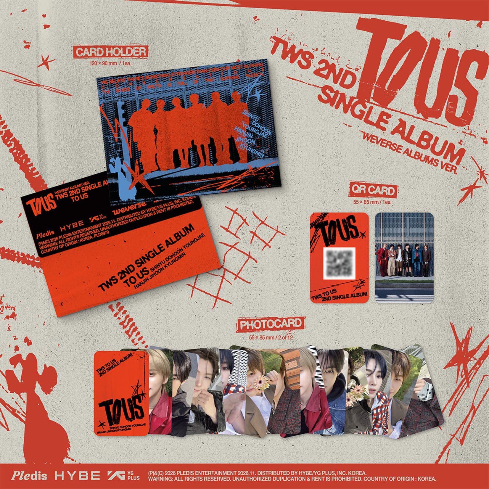 TWS TWS - 2nd Single Album [TO US] (Weverse Albums ver.)