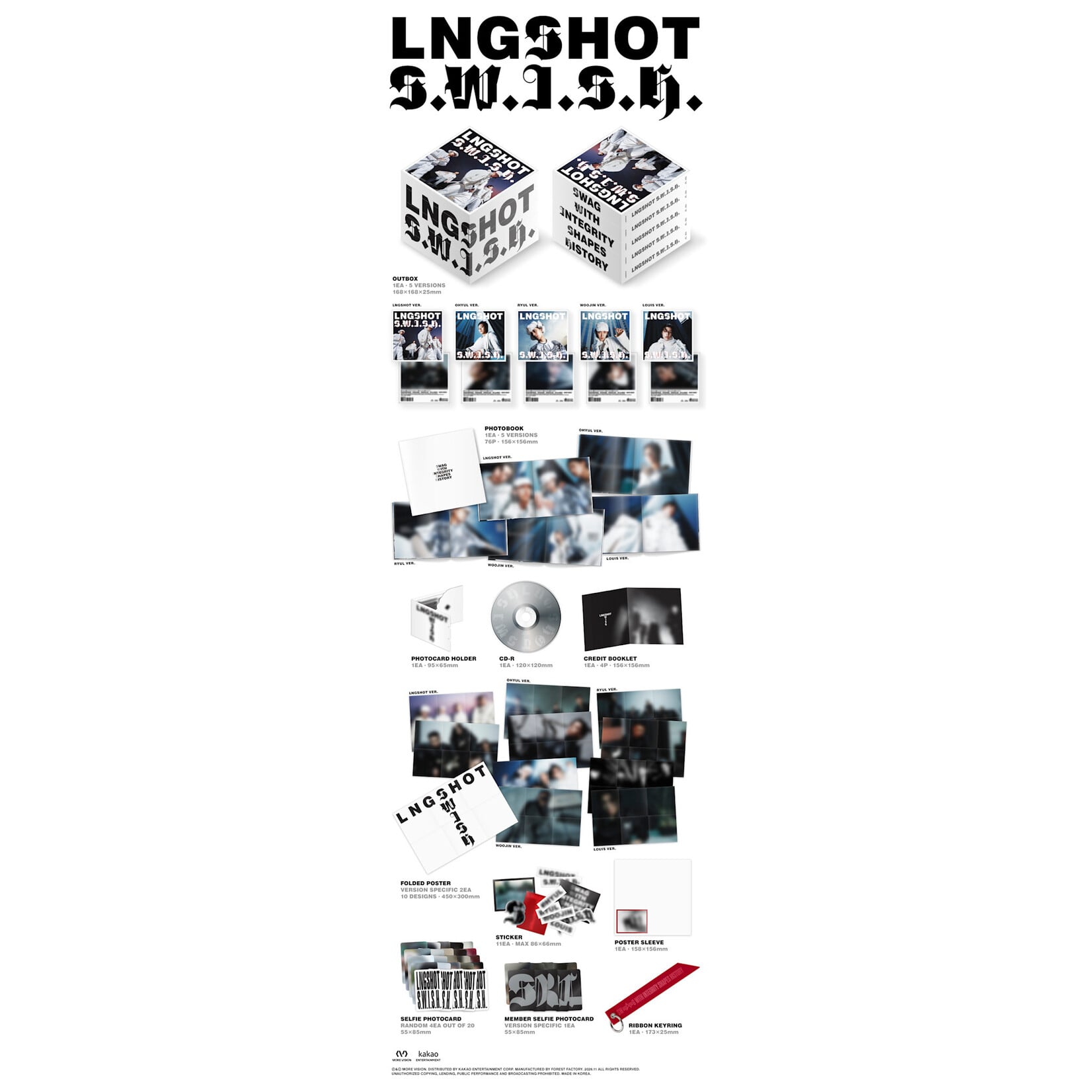 LNGSHOT LNGSHOT - LNGSHOT EP [S.W.I.S.H.] (Standard Ver.)