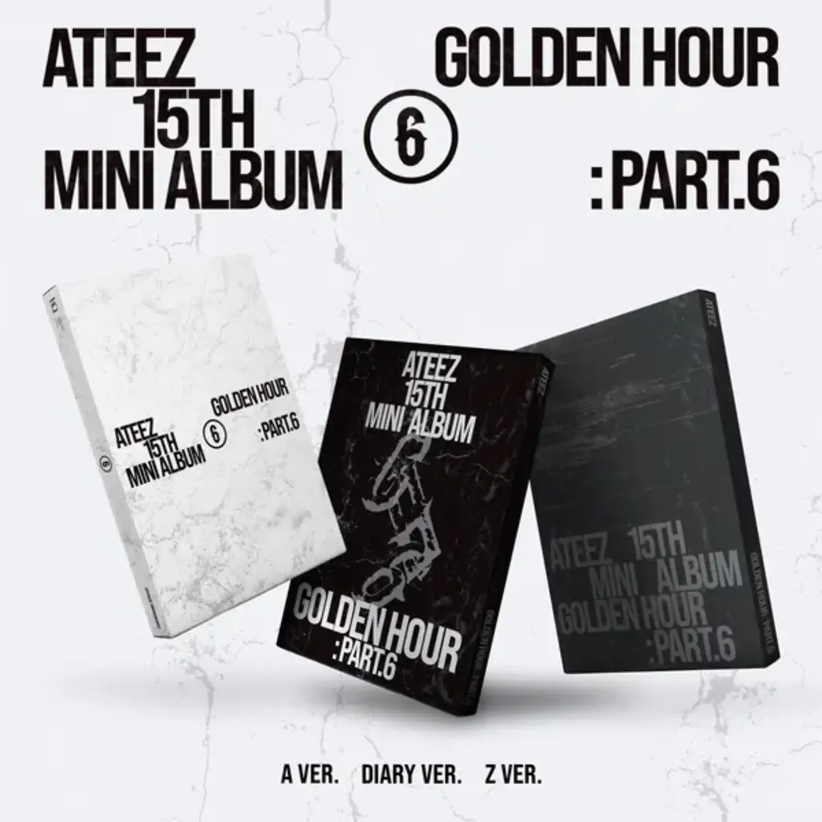 ATEEZ ATEEZ - 15TH MINI ALBUM [GOLDEN HOUR : Part.6] (Photobook Ver.)