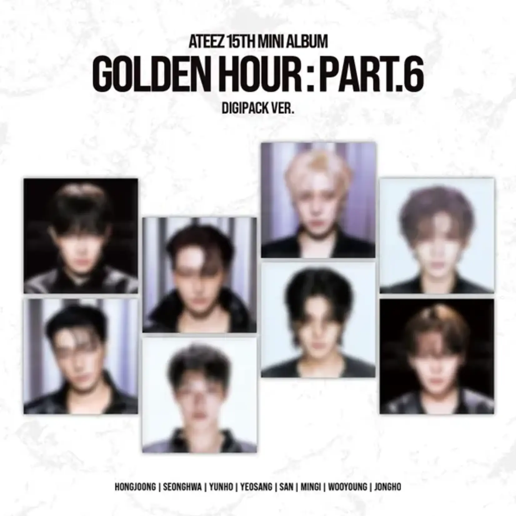ATEEZ ATEEZ - 15TH MINI ALBUM [GOLDEN HOUR : Part.6] (DIGIPACK Ver.)