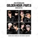 ATEEZ ATEEZ - 15TH MINI ALBUM [GOLDEN HOUR : Part.6] (DIGIPACK UNIT Ver.)