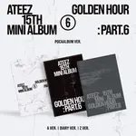 ATEEZ ATEEZ - 15TH MINI ALBUM [GOLDEN HOUR : Part.6] (POCAALBUM Ver.)