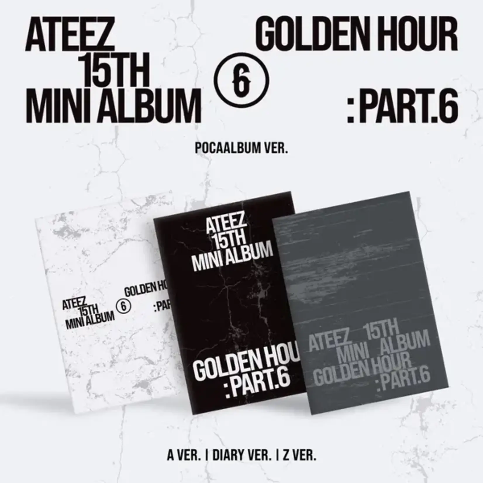 ATEEZ ATEEZ - 15TH MINI ALBUM [GOLDEN HOUR : Part.6] (POCAALBUM Ver.)