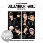 ATEEZ ATEEZ - 15TH MINI ALBUM [GOLDEN HOUR : Part.6] (DIGIPACK UNIT VER.) + Random Photocard (TOKTOQ)