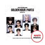 ATEEZ ATEEZ - 15TH MINI ALBUM [GOLDEN HOUR : Part.6] (DIGIPACK VER.) + Random Photocard (APPLE MUSIC)