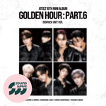 ATEEZ ATEEZ - 15TH MINI ALBUM [GOLDEN HOUR : Part.6] (DIGIPACK UNIT VER.) + Random Photocard (SW)