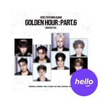 ATEEZ ATEEZ - 15TH MINI ALBUM [GOLDEN HOUR : Part.6] (DIGIPACK Ver.) + Random Photocard (HELLOLIVE)
