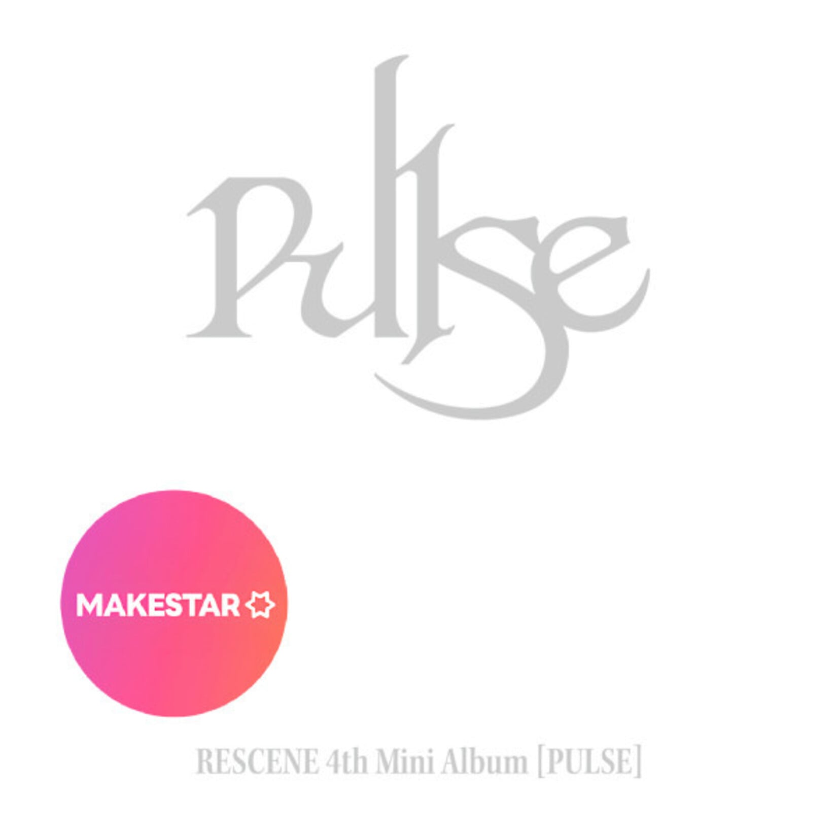 RESCENE RESCENE - 4th Mini Album [PULSE] (Standard ver.) + Random Photocard (MAKESTAR)