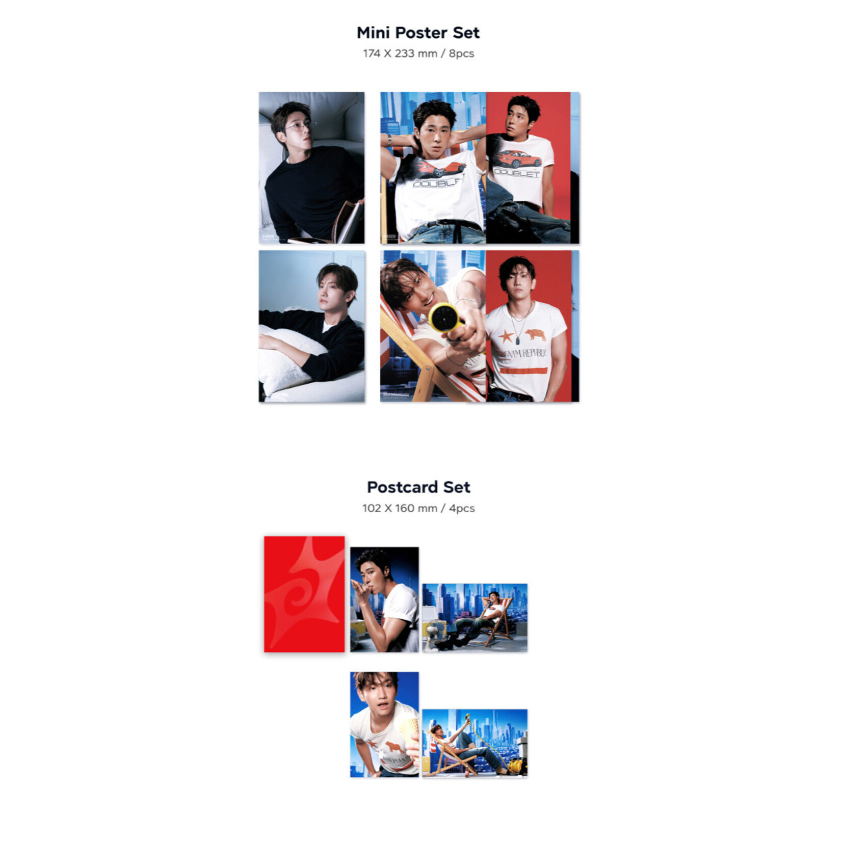 TVXQ TVXQ! - [2027 SEASON'S GREETINGS] + Photocard  SET A & B + Random Removable Sticker