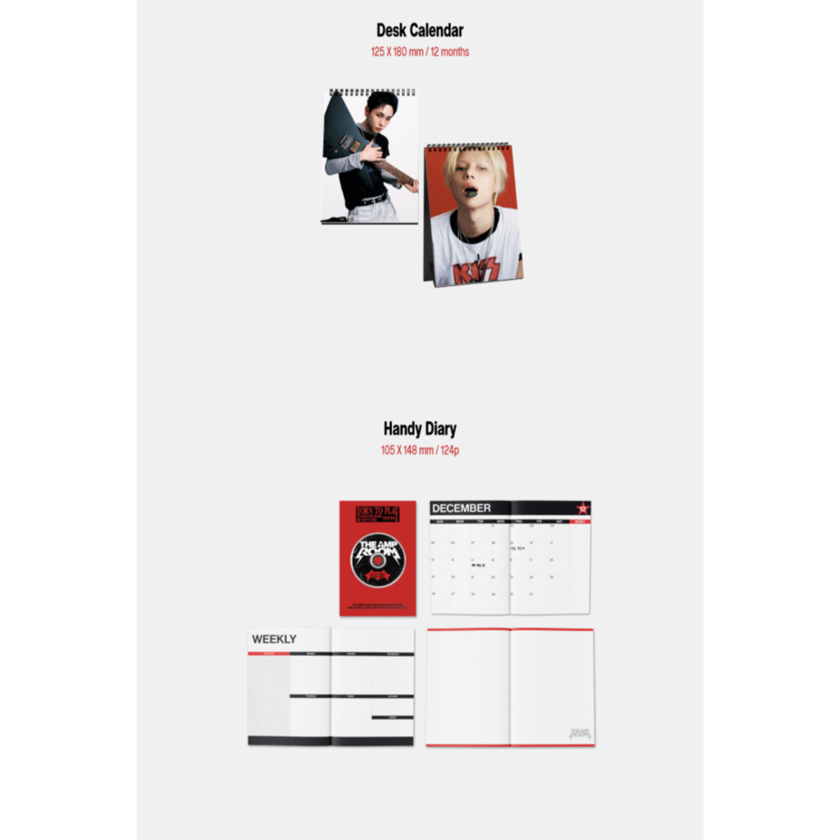 Shinee SHINee - [2027 SEASON'S GREETINGS + Wall Calendar SET] + Photocard  SET A & B + Random Removable Sticker + Random Photocard (SM)