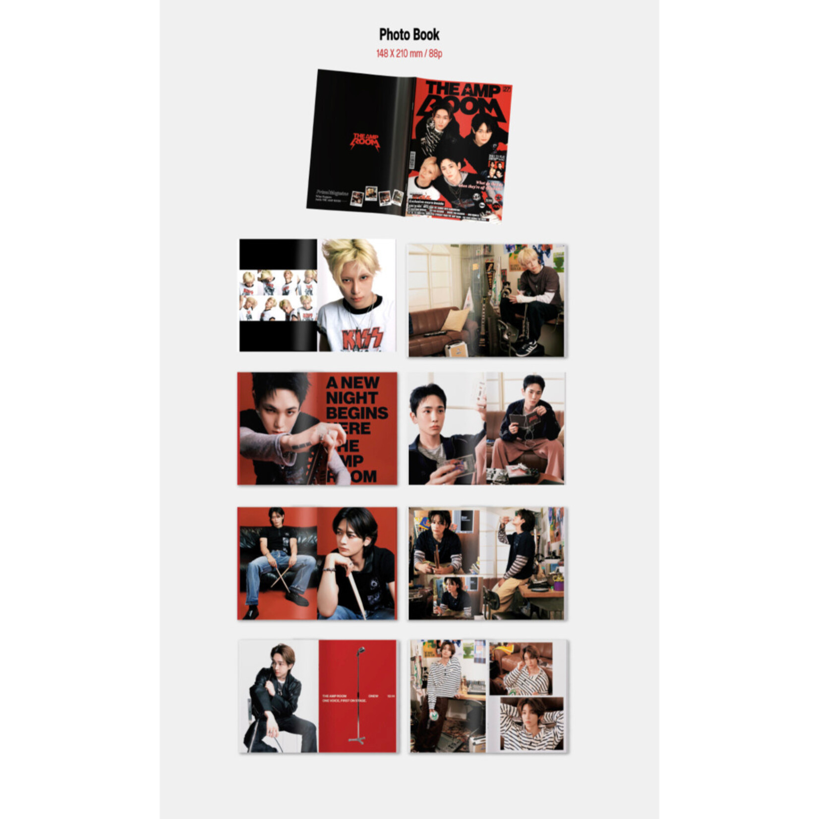 Shinee SHINee - [2027 SEASON'S GREETINGS + Wall Calendar SET] + Photocard  SET A & B + Random Removable Sticker + Random Photocard (SM)