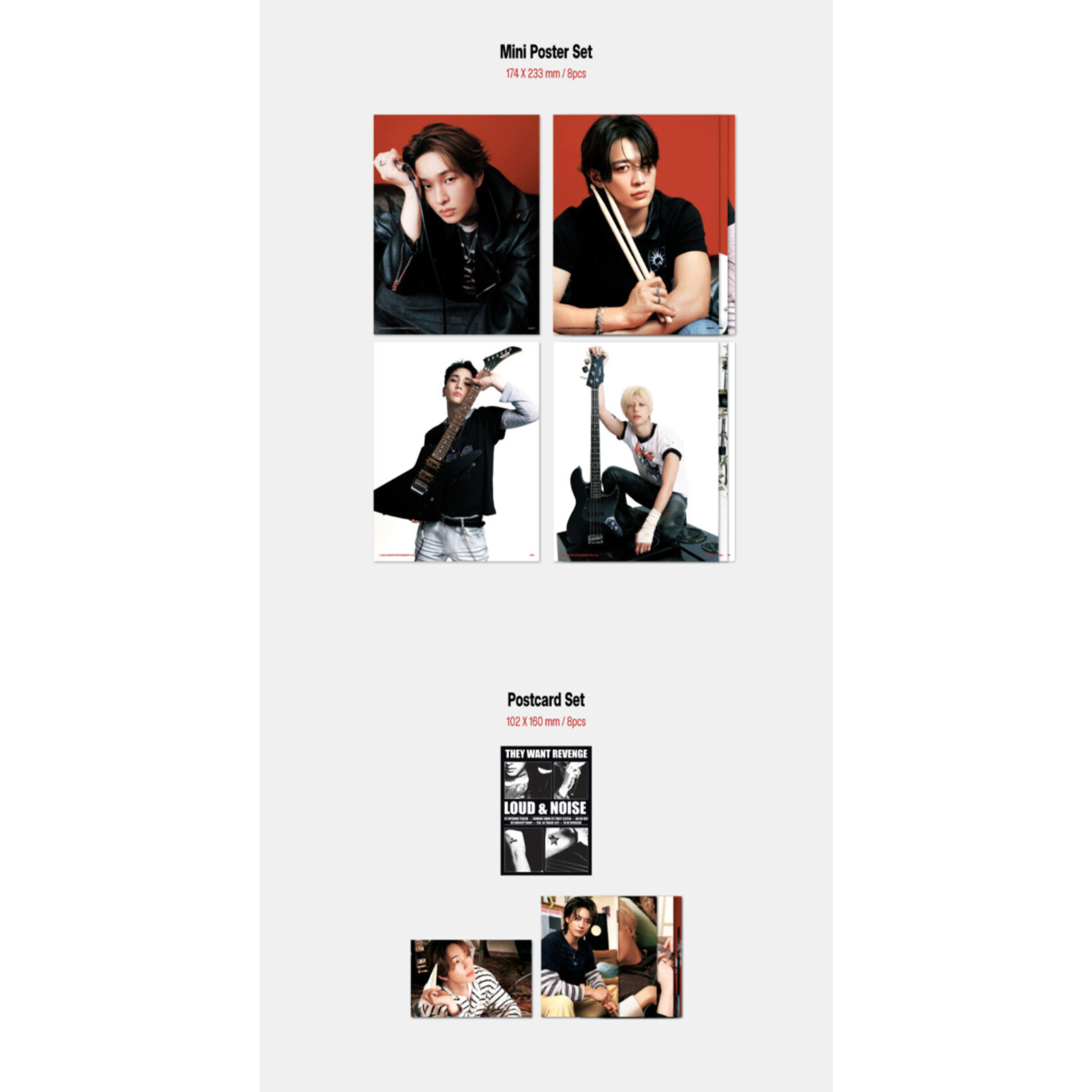 Shinee SHINee - [2027 SEASON'S GREETINGS + Wall Calendar SET] + Photocard  SET A & B + Random Removable Sticker + Random Photocard (SM)