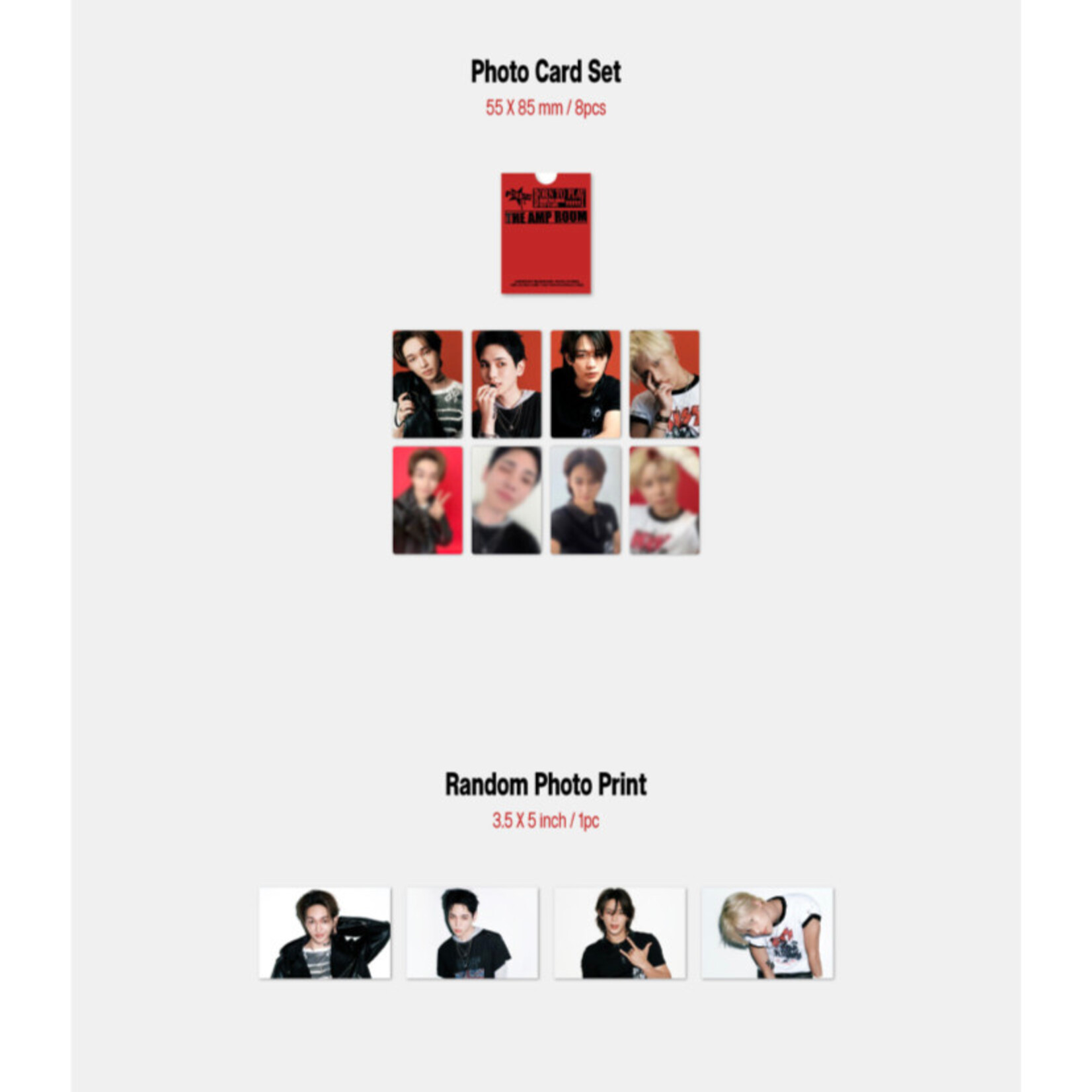 Shinee SHINee - [2027 SEASON'S GREETINGS + Wall Calendar SET] + Photocard  SET A & B + Random Removable Sticker + Random Photocard (SM)