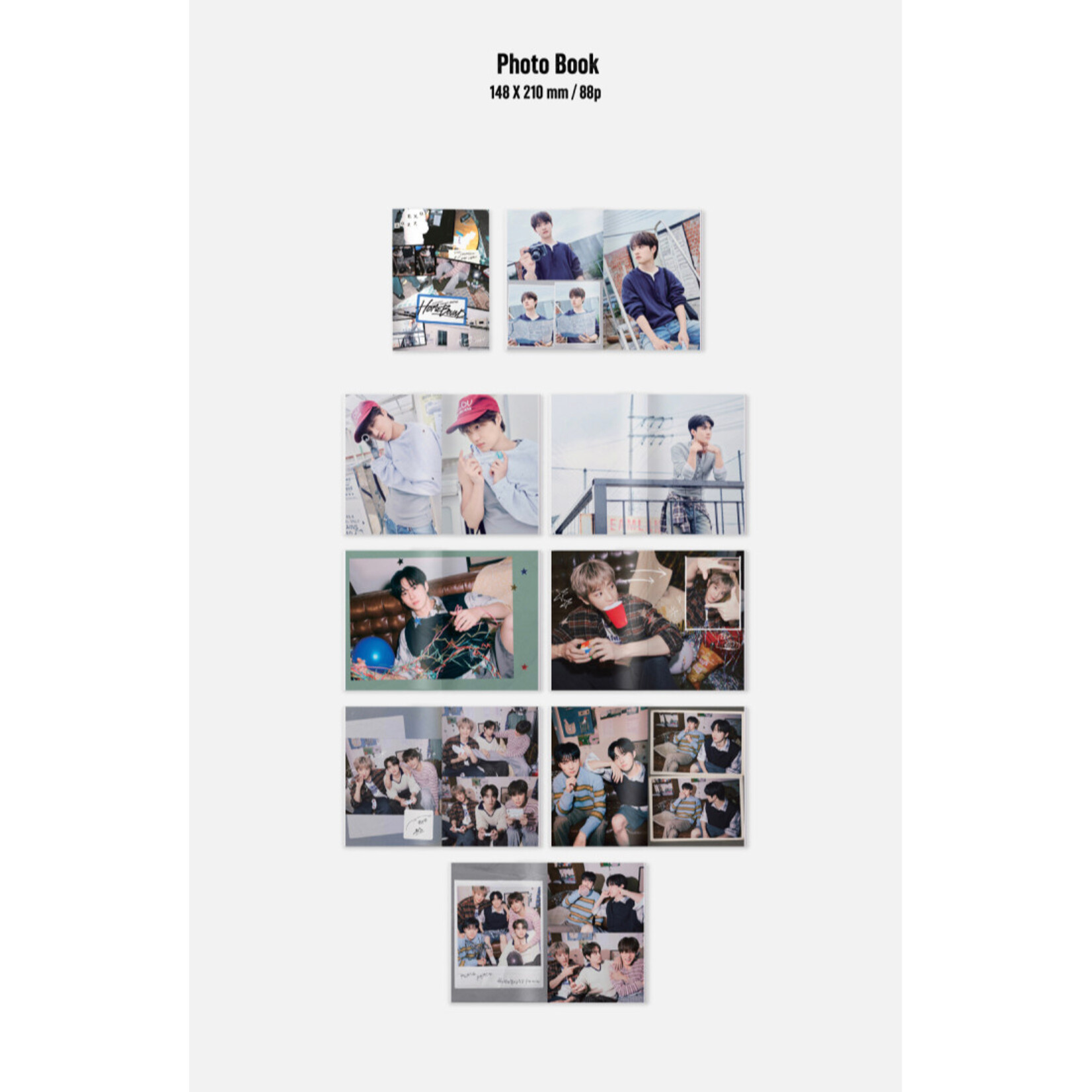 EXO EXO - [2027 SEASON'S GREETINGS] + Photocard  SET A & B + Random Removable Sticker