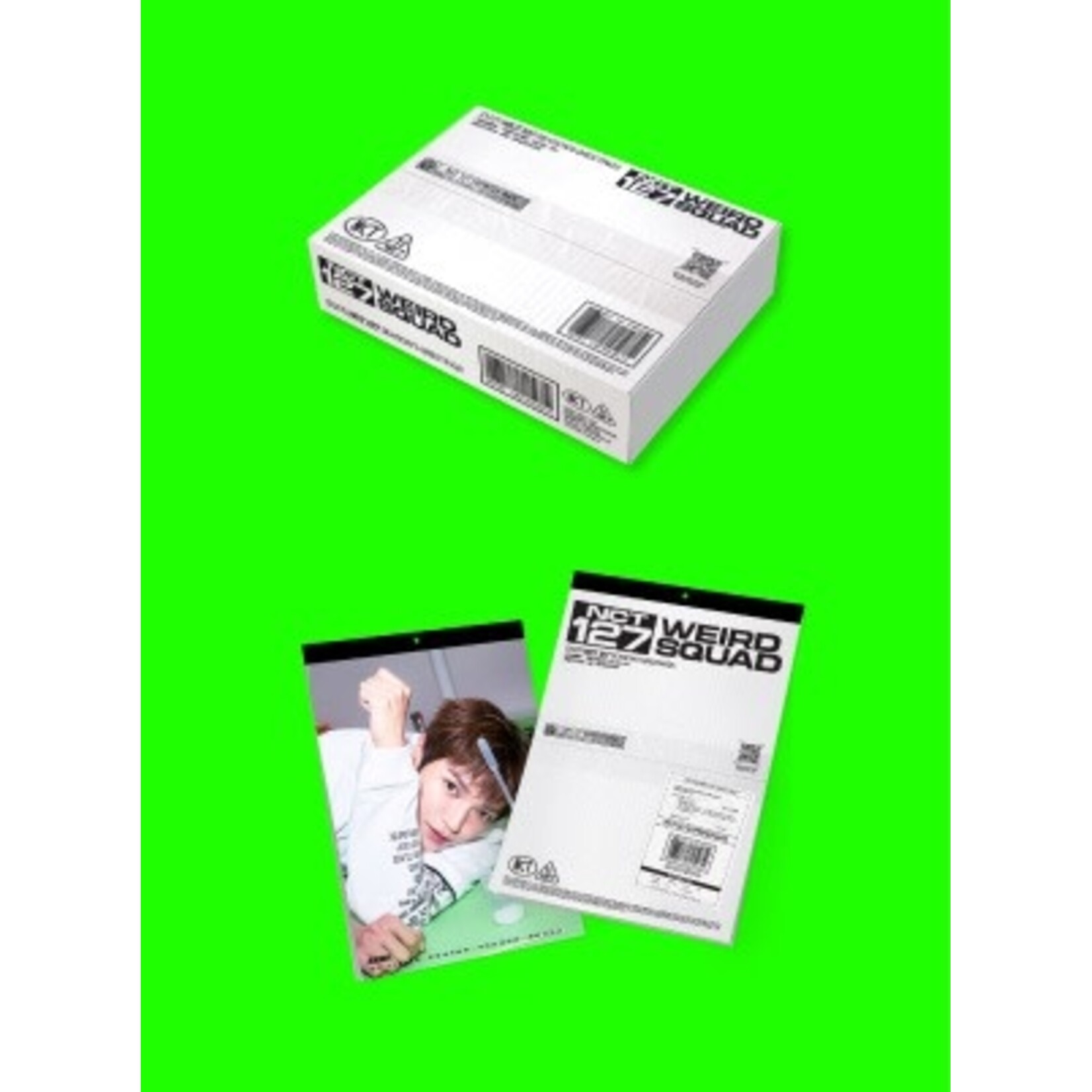 NCT NCT 127 - [2027 SEASON'S GREETINGS + Wall Calendar SET] + Photocard SET A & B + Random Removable Sticker + Random Photocard (SM)