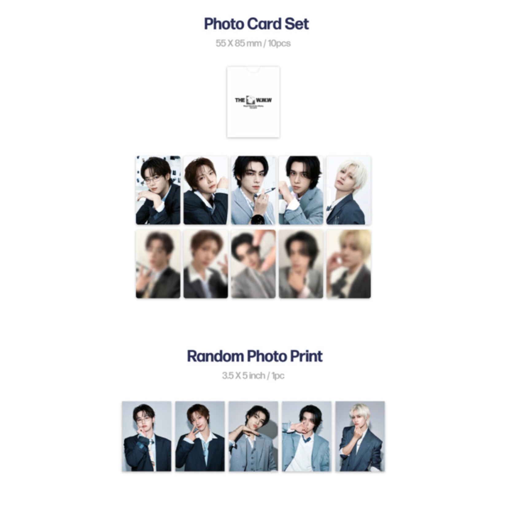 NCT WayV - [2027 SEASON'S GREETINGS] + Photocard SET A & B + Random Removable Sticker
