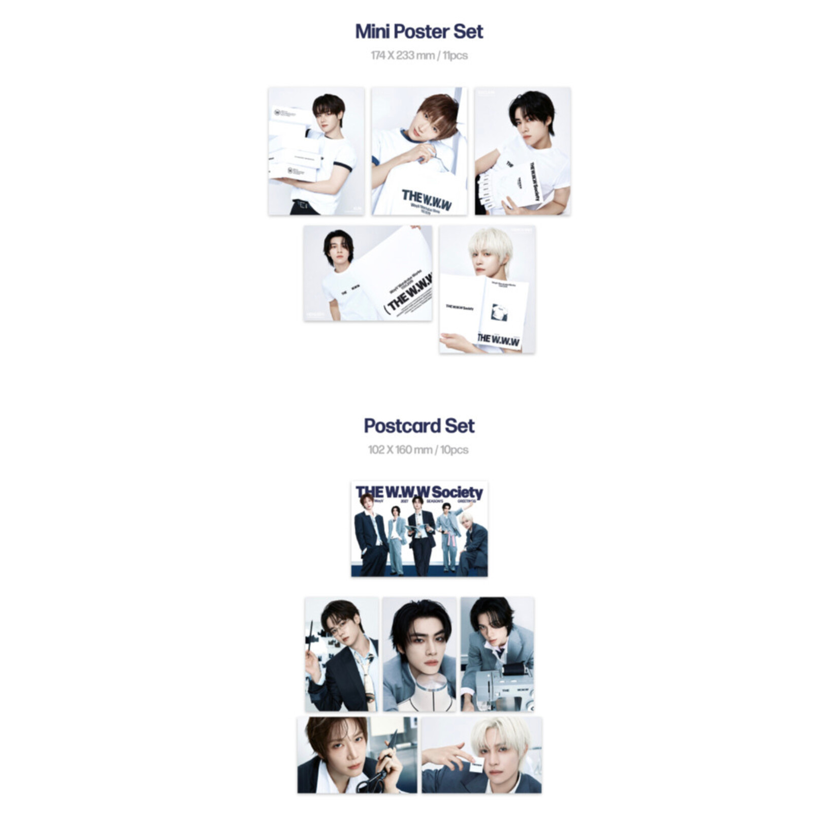 NCT WayV - [2027 SEASON'S GREETINGS + Wall Calendar SET] + Photocard SET A & B + Random Removable Sticker + Random Photocard (SM)