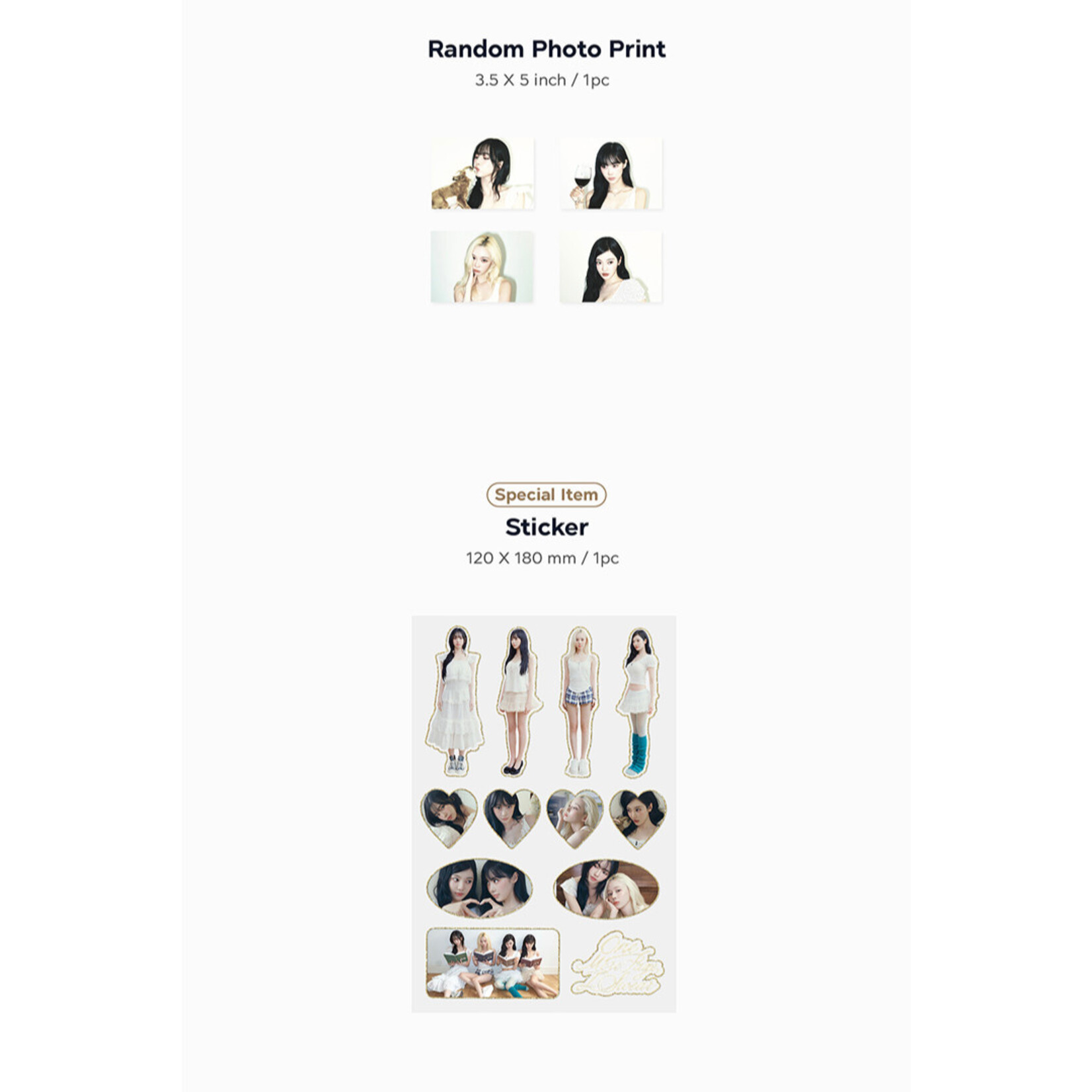Aespa aespa - [2027 SEASON'S GREETINGS] + Photocard  SET A & B + Random Removable Sticker