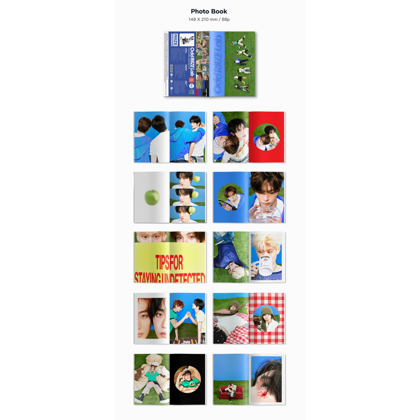 Riize RIIZE - [2027 SEASON'S GREETINGS] + Photocard SET A & B + Random Removable Sticker
