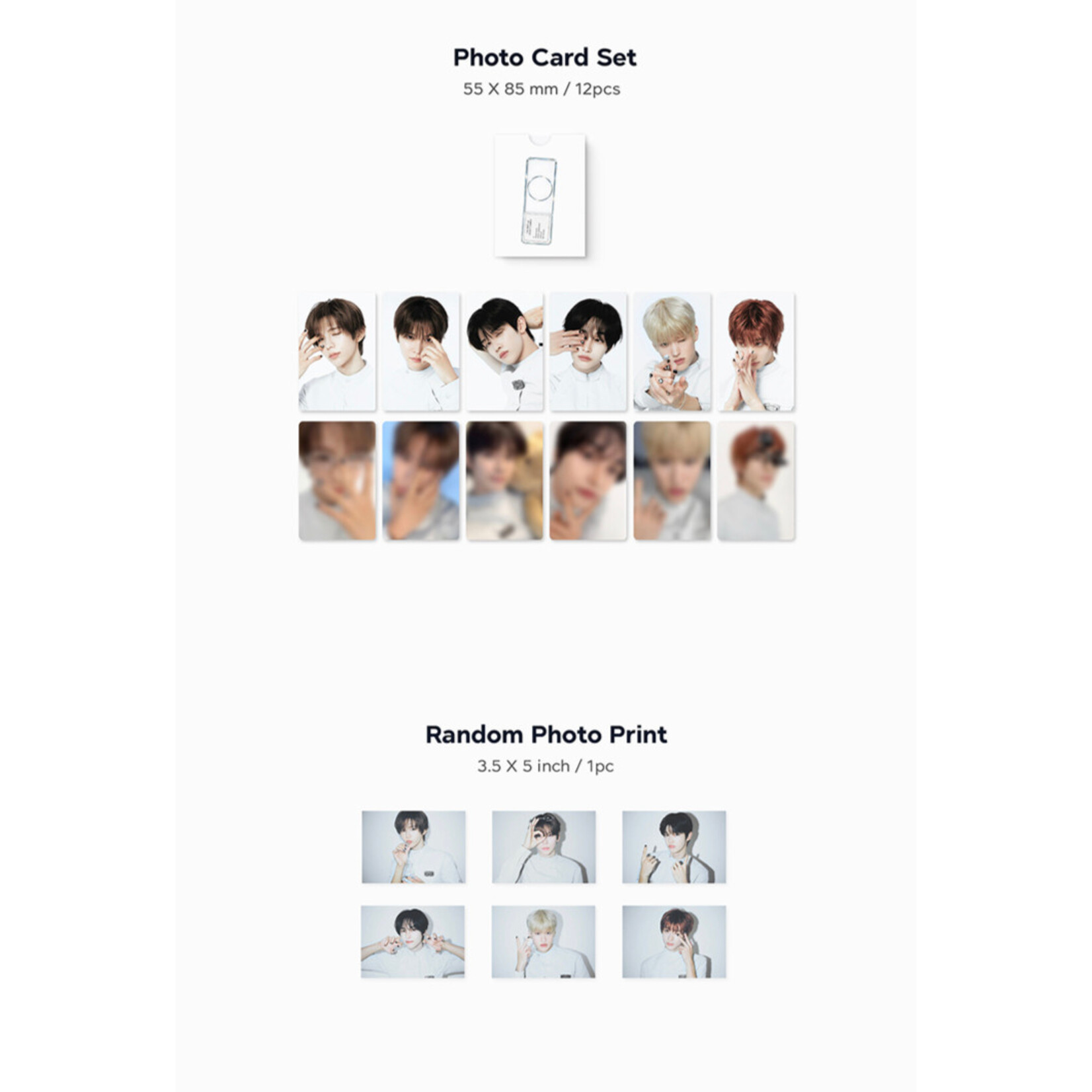 Riize RIIZE - [2027 SEASON'S GREETINGS] + Photocard SET A & B + Random Removable Sticker