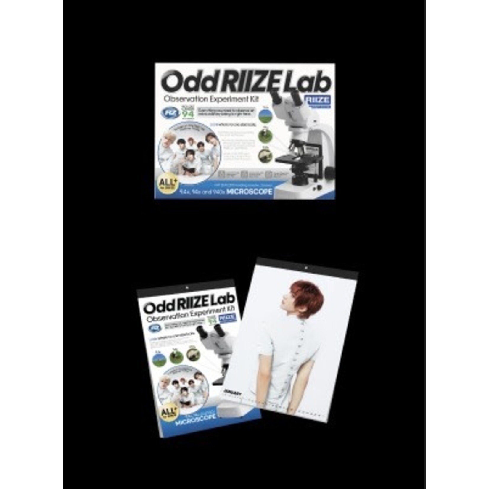 Riize RIIZE - [2027 SEASON'S GREETINGS + Wall Calendar SET] + Photocard SET A & B + Random Removable Sticker + Random Photocard (SM)