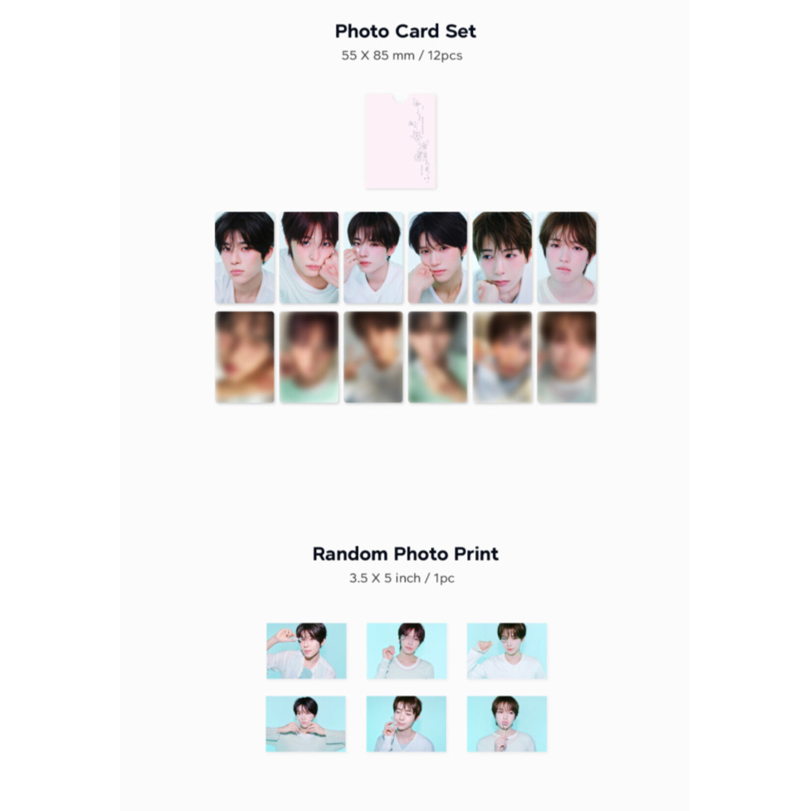NCT NCT WISH - [2027 SEASON'S GREETINGS] + Photocard  SET A & B + Random Removable Sticker
