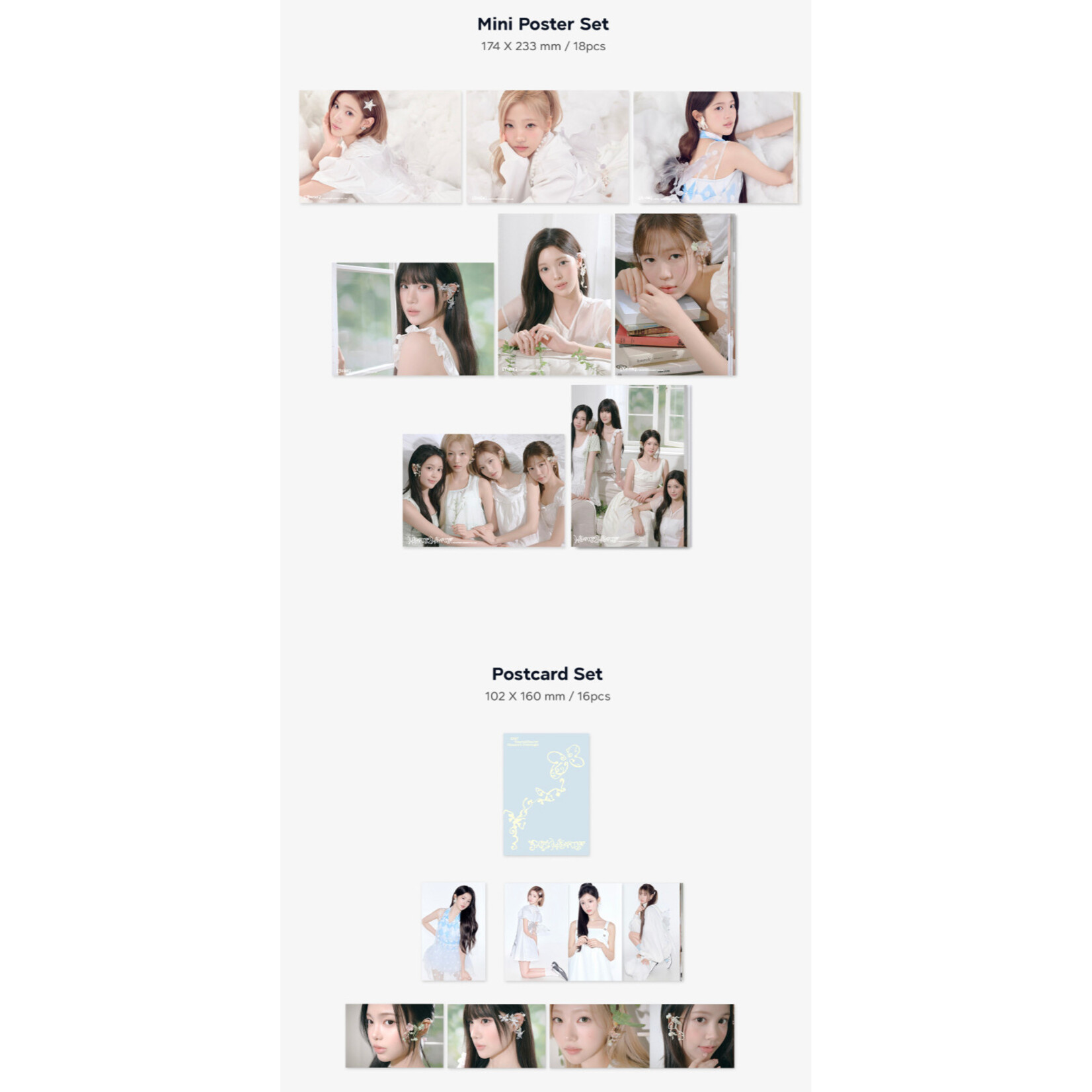 Hearts2Hearts Hearts2Hearts - [2027 SEASON'S GREETINGS] + Photocard SET A & B + Random Removable Sticker