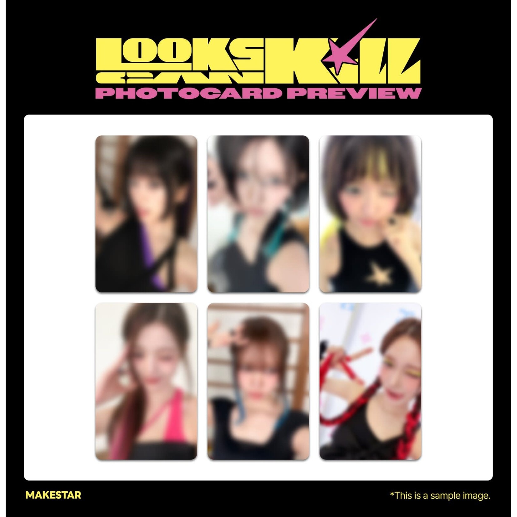 Ive IVE - EP [Looks Can Kill] (Photobook ver.) + Random Photocard (MAKESTAR)