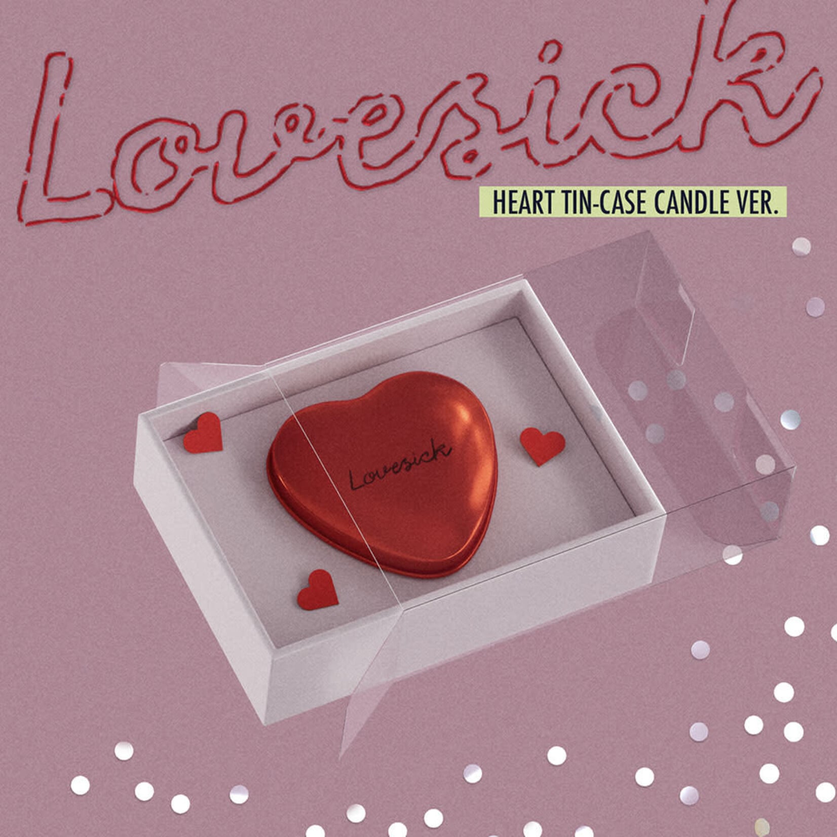 Itzy Chaeryeong (ITZY) - 1st Mini Album [Lovesick] (HEART TIN-CASE CANDLE Ver.)