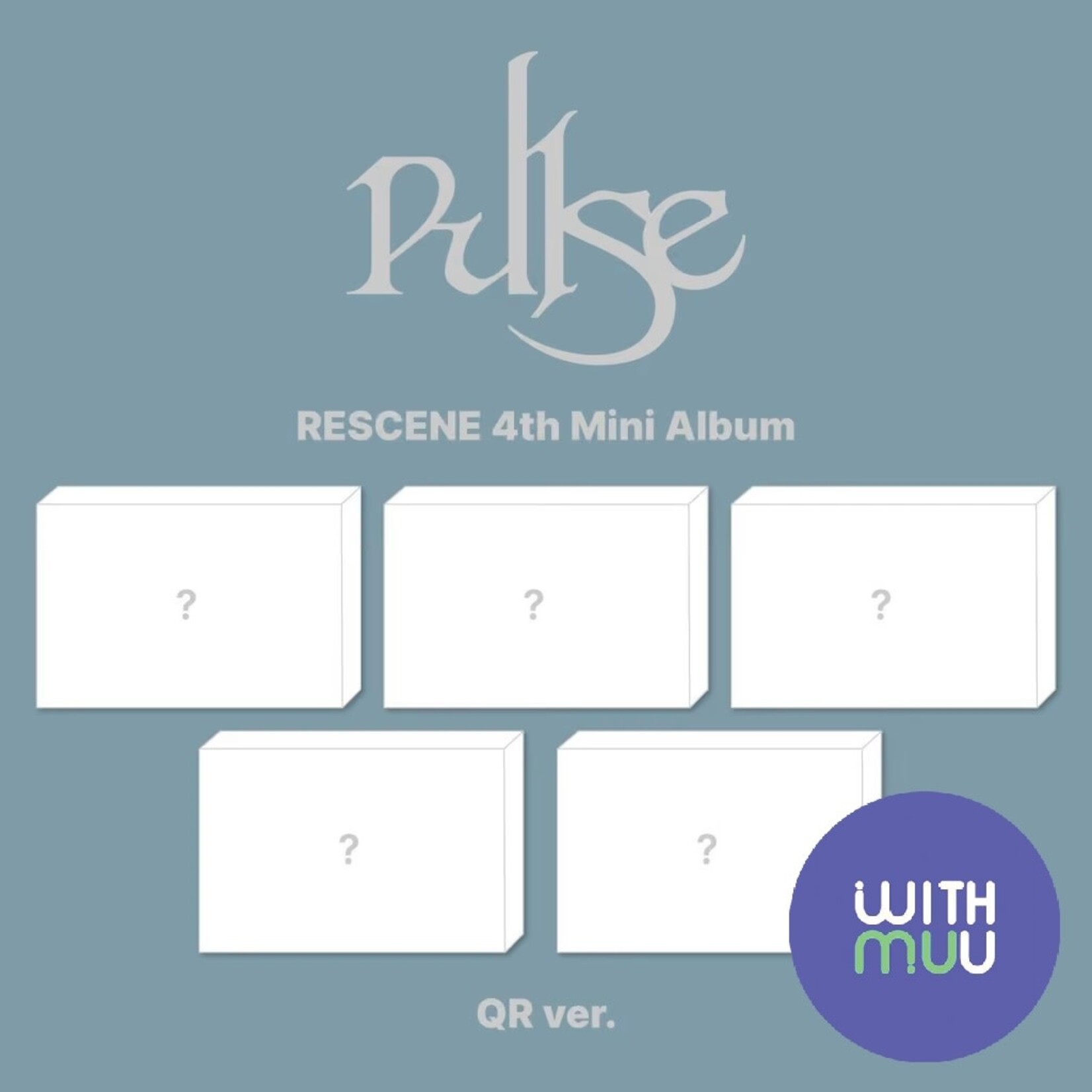 RESCENE RESCENE - 4th Mini Album [PULSE] (QR ver.) + Random Photocard (WM)