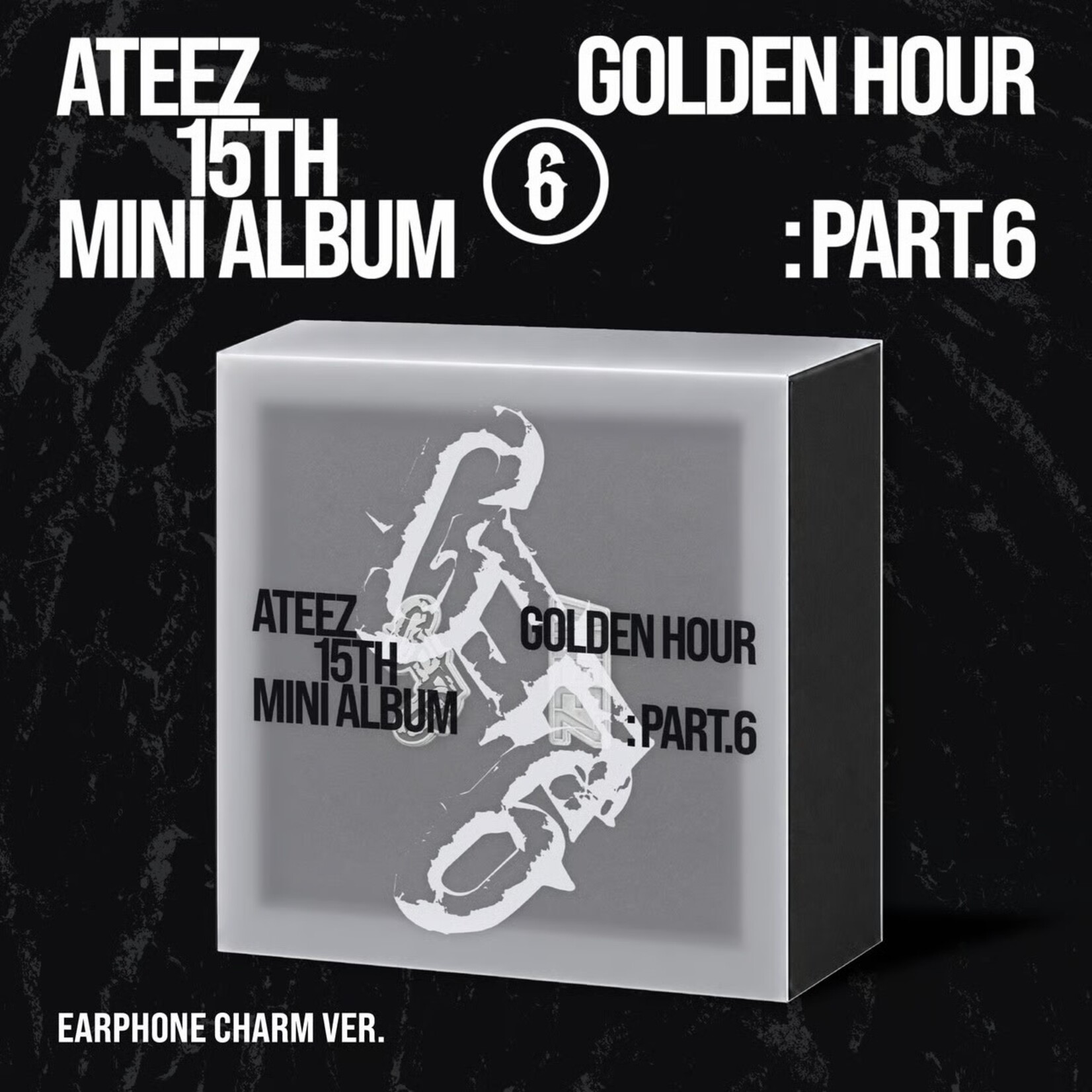 ATEEZ ATEEZ - 15TH MINI ALBUM [GOLDEN HOUR : Part.6] (EARPHONE CHARM VER.)