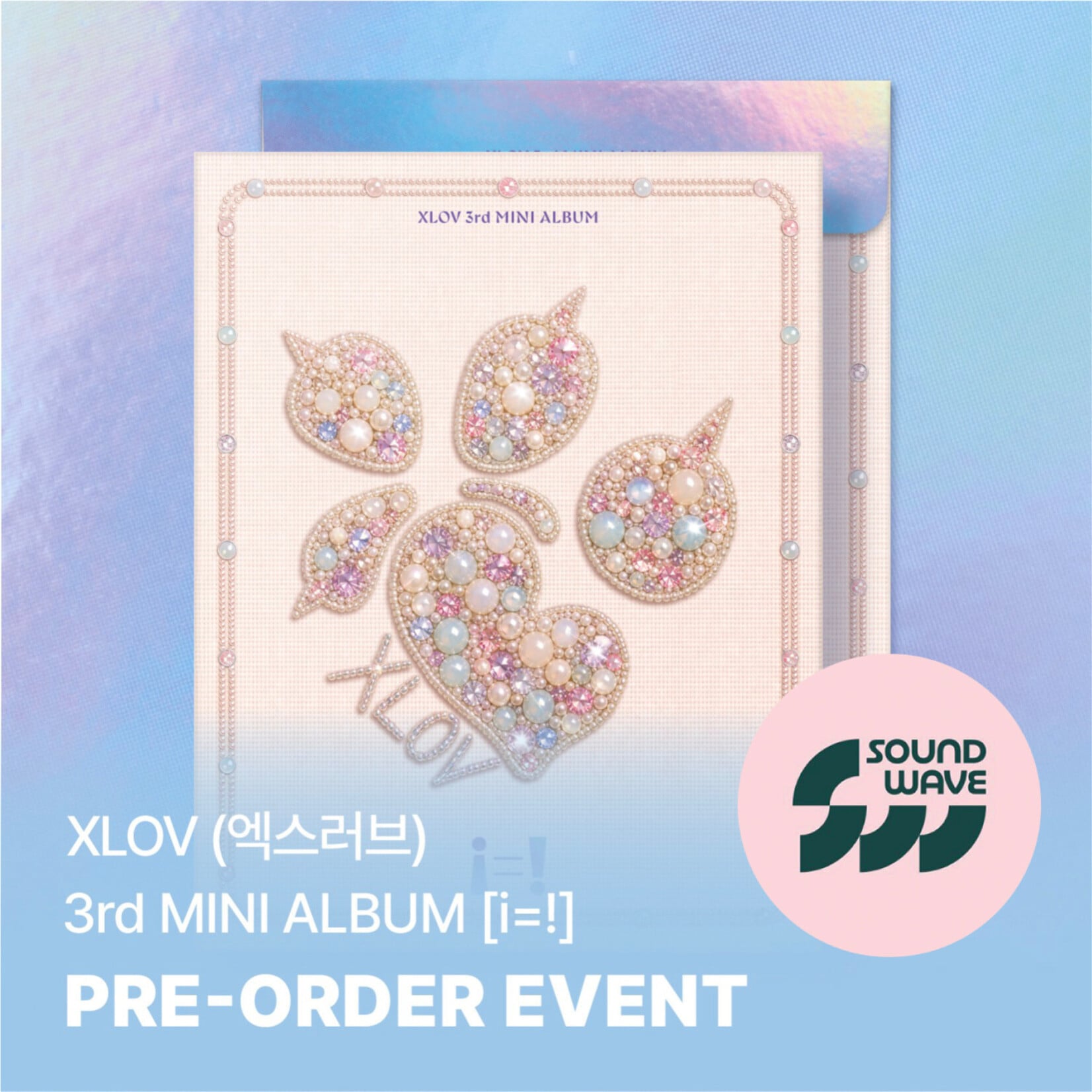 XLOV XLOV - The 3rd EP [i=!] (i ver.) + Random Photocard (SW)