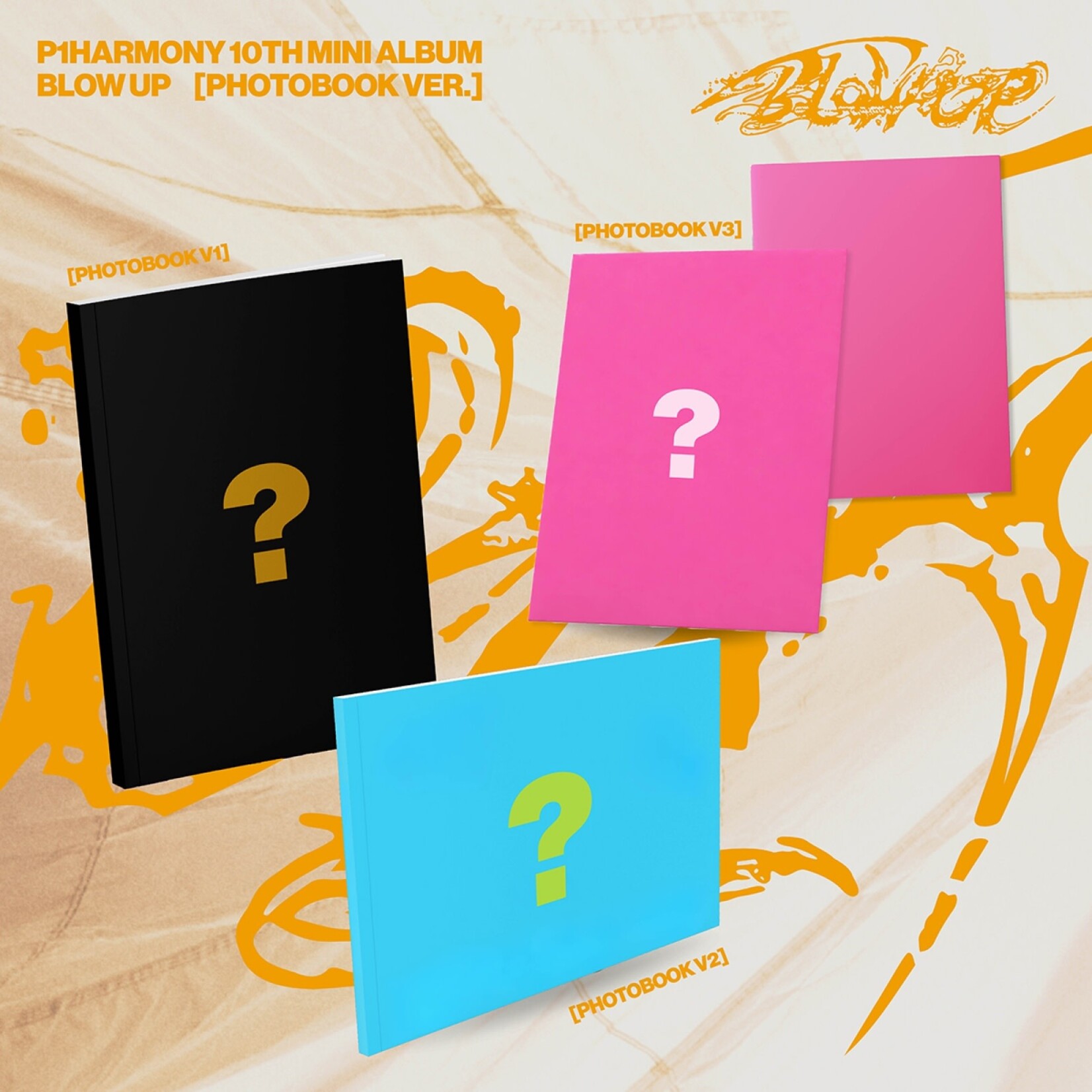 P1Harmony P1Harmony - 10th Mini Album [BLOW UP] (Photobook Ver.)