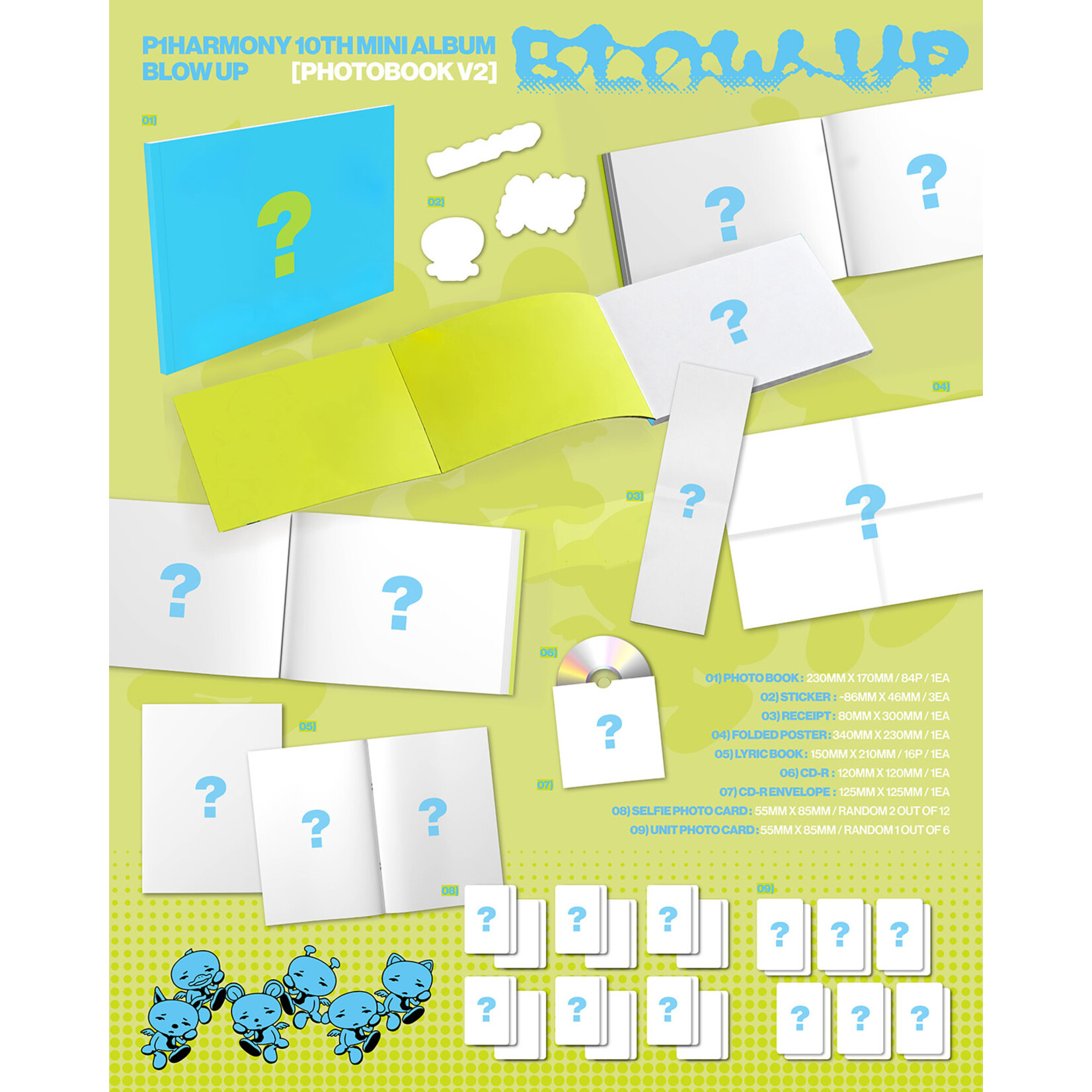 P1Harmony P1Harmony - 10th Mini Album [BLOW UP] (Photobook Ver.)