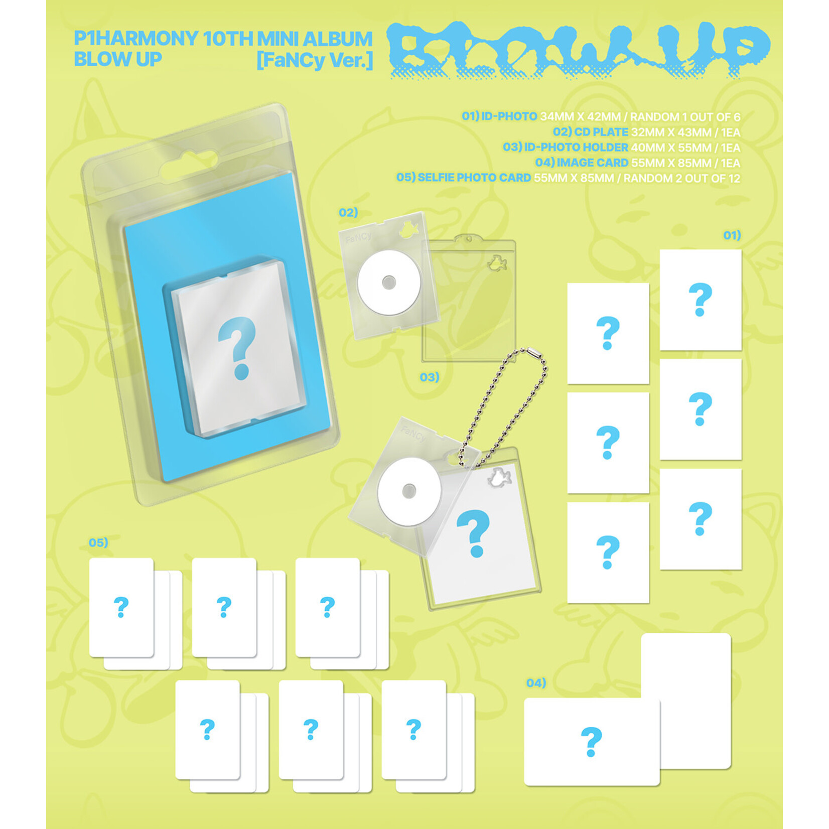 P1Harmony P1Harmony - 10th Mini Album [BLOW UP] (FaNCy Ver.)