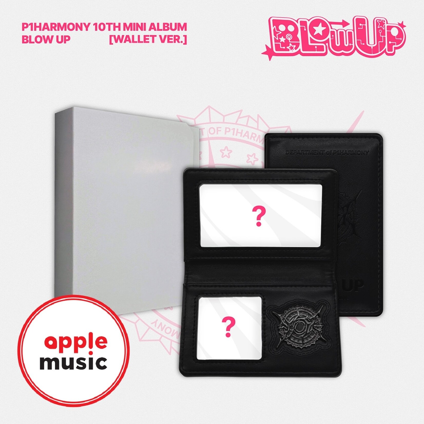 P1Harmony P1Harmony - 10th Mini Album [BLOW UP] (Wallet Ver.) + Random Photocard (APPLE MUSIC)