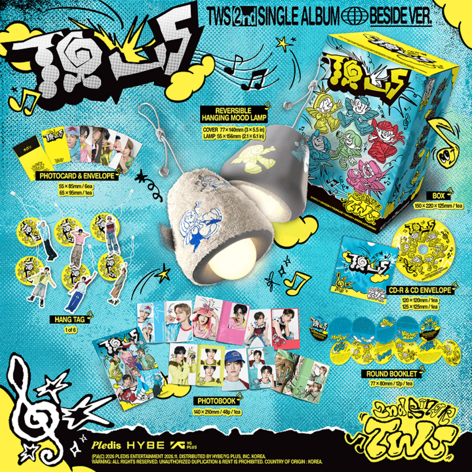 TWS TWS - 2nd Single Album [TO US] (Beside Ver.)
