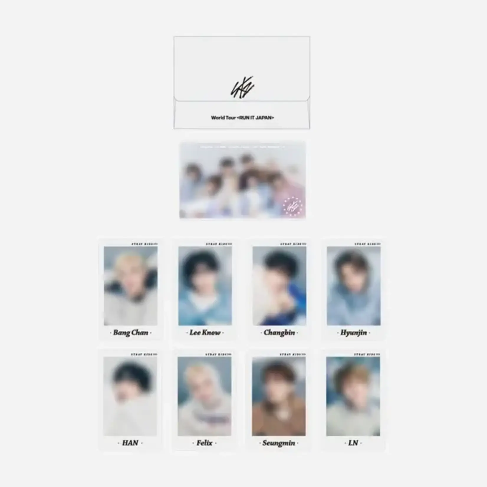 Stray Kids Stray Kids - [RUN IT JAPAN] PHOTO CARD SET (9PIECES) (B Ver.)