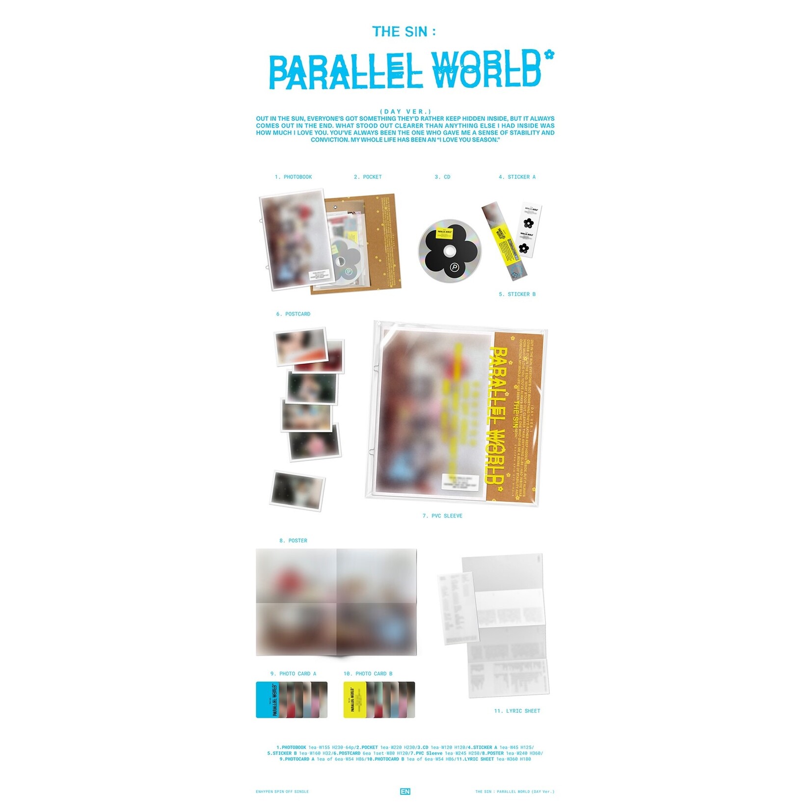 Enhypen ENHYPEN - [THE SIN : PARALLEL WORLD] (Photobook Ver.)