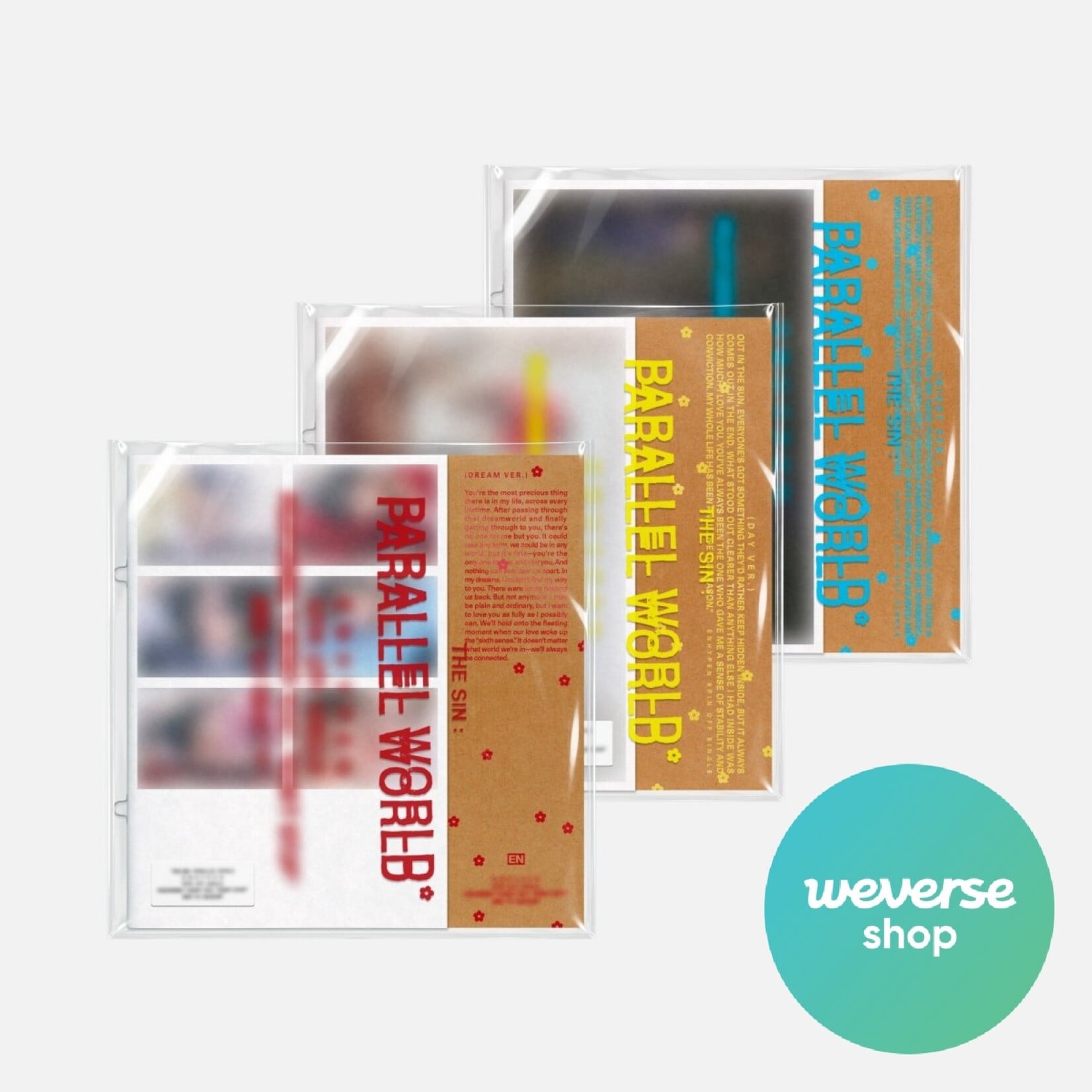 Enhypen ENHYPEN - [THE SIN : PARALLEL WORLD] (Photobook Ver.) + Weverse Gift (WS)